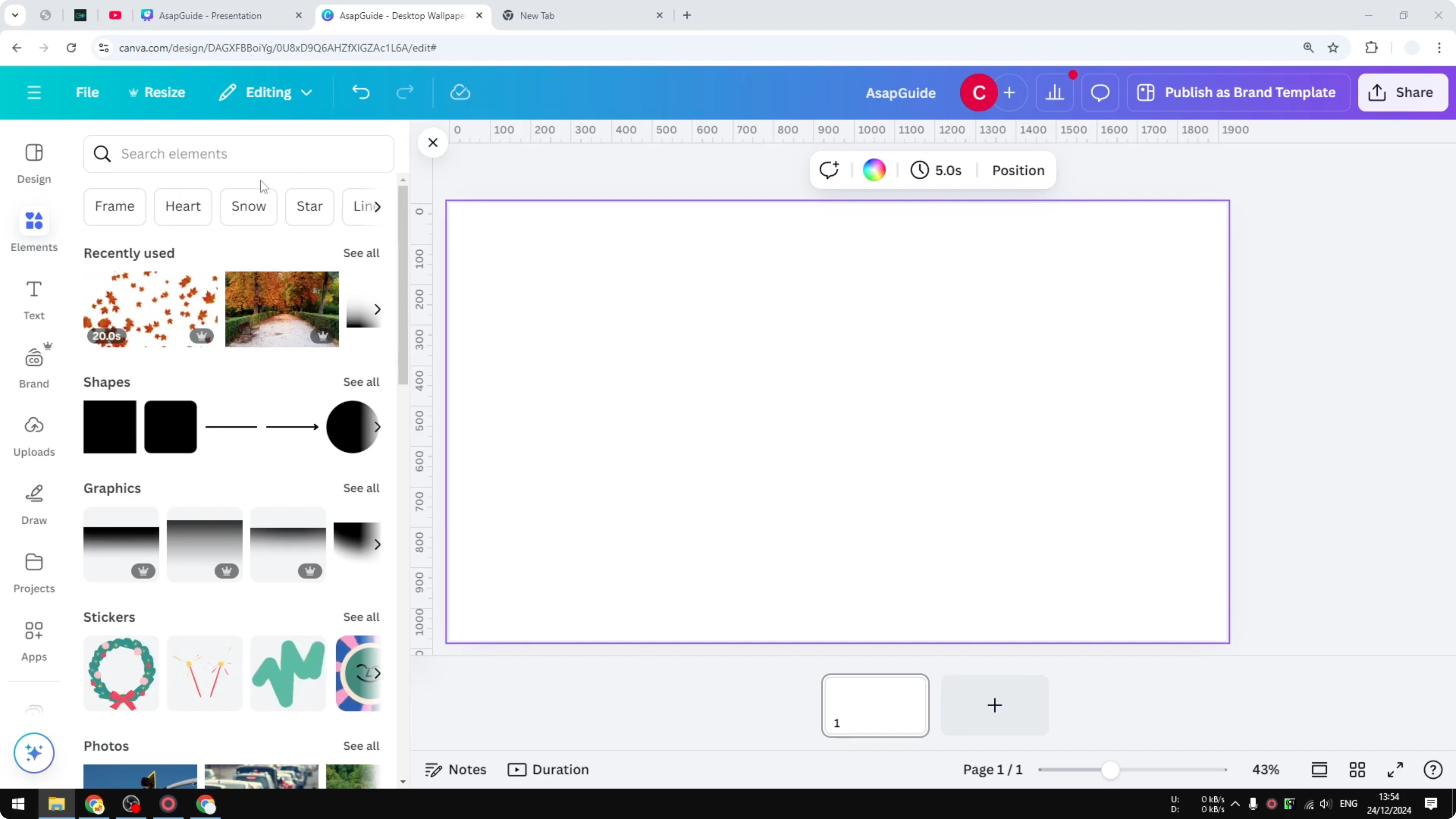 Screenshot from How to Make Video Transparent in Canva at 25s