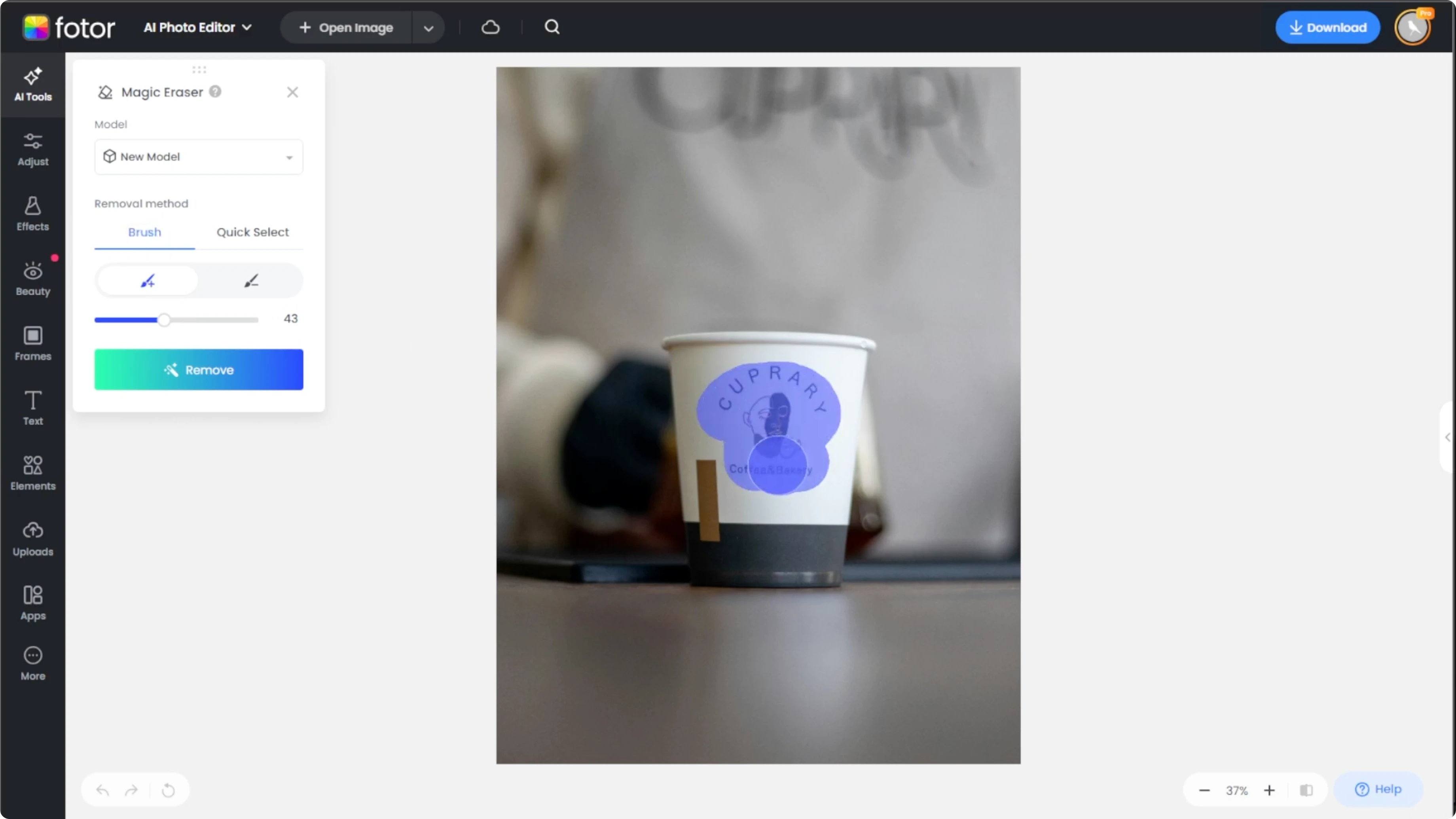 Screenshot from How to Clean and Erase Logos from Your Images with AI? at 68s