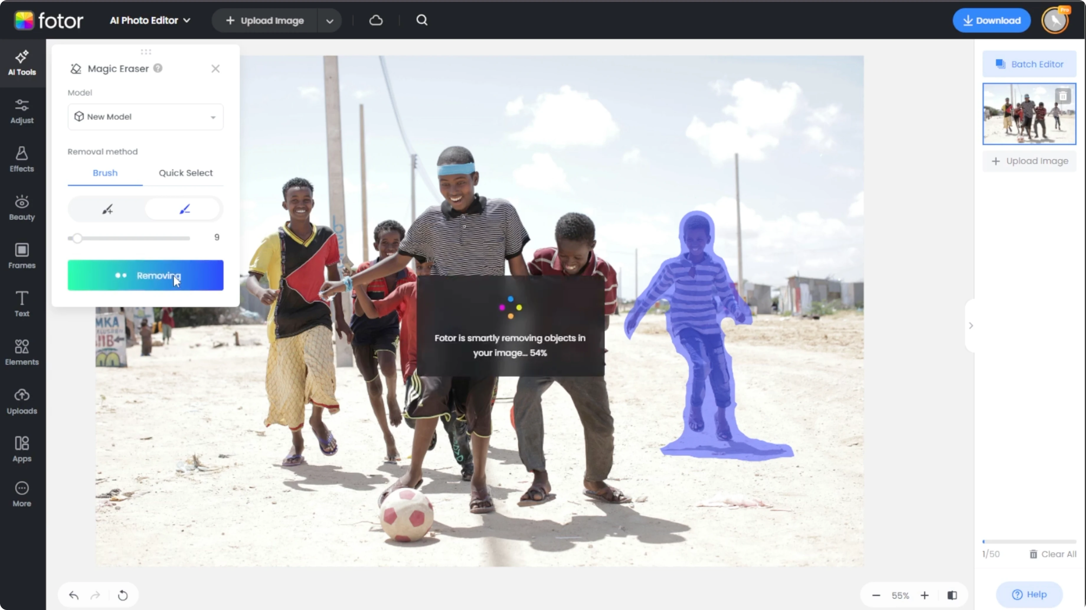 Screenshot from How to Clean Up Group Photos by Erasing Unwanted People with AI? at 114s