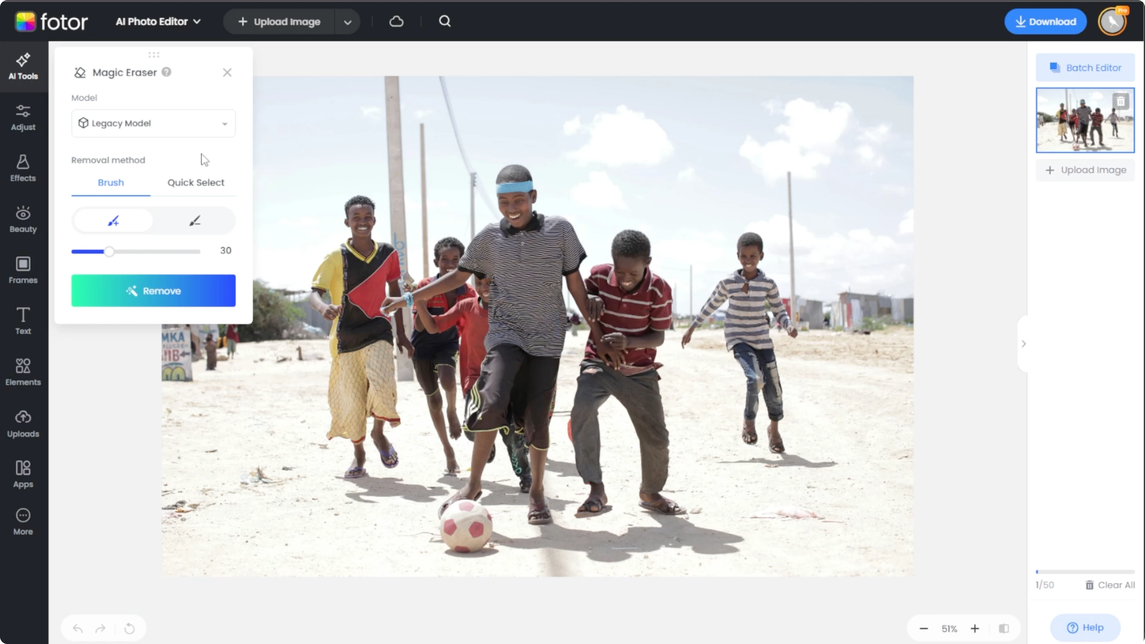 Screenshot from How to Clean Up Group Photos by Erasing Unwanted People with AI? at 38s