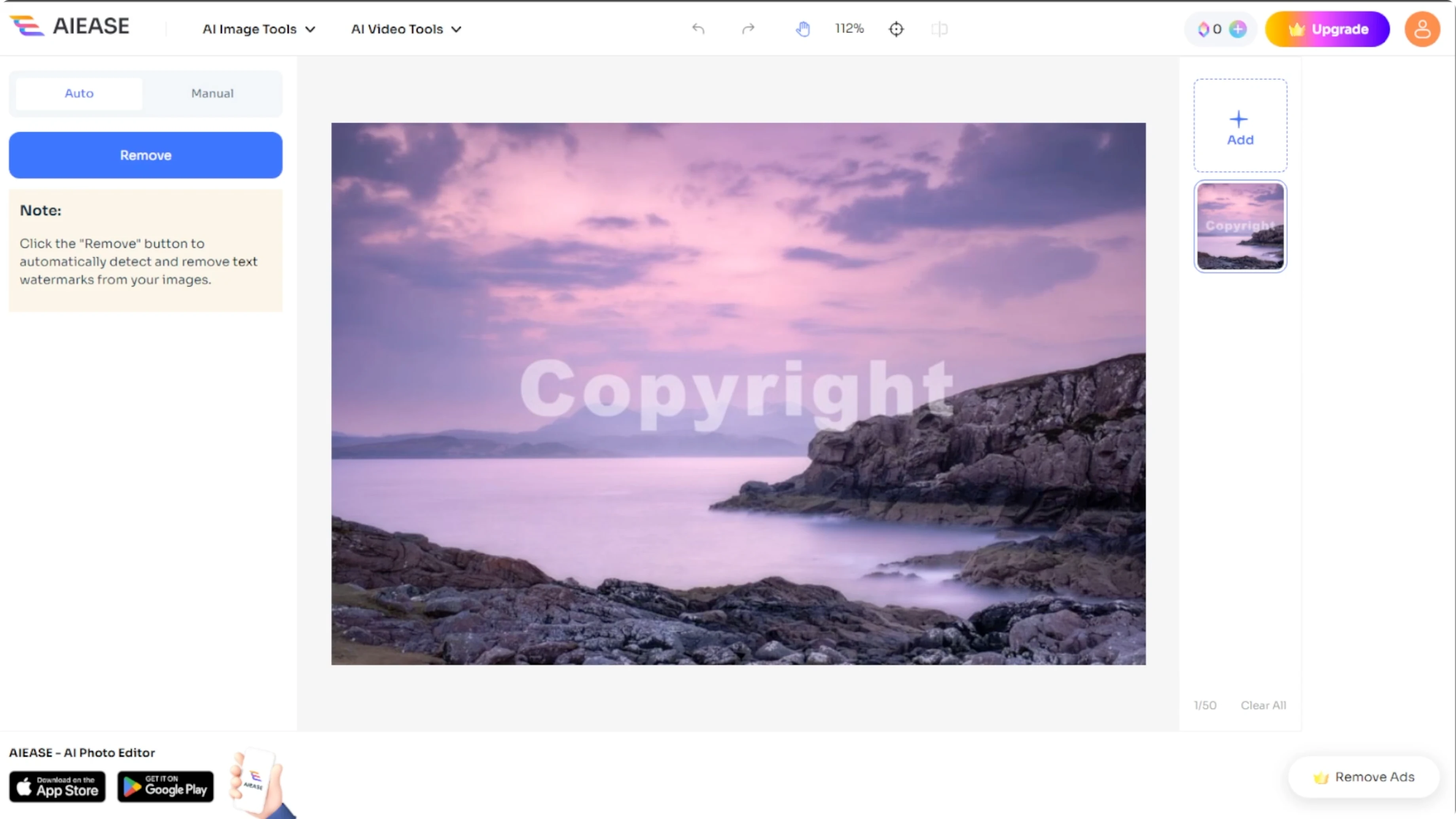 Screenshot from How to Remove Watermarks from Photos Cleanly and Efficiently with AI? at 60s