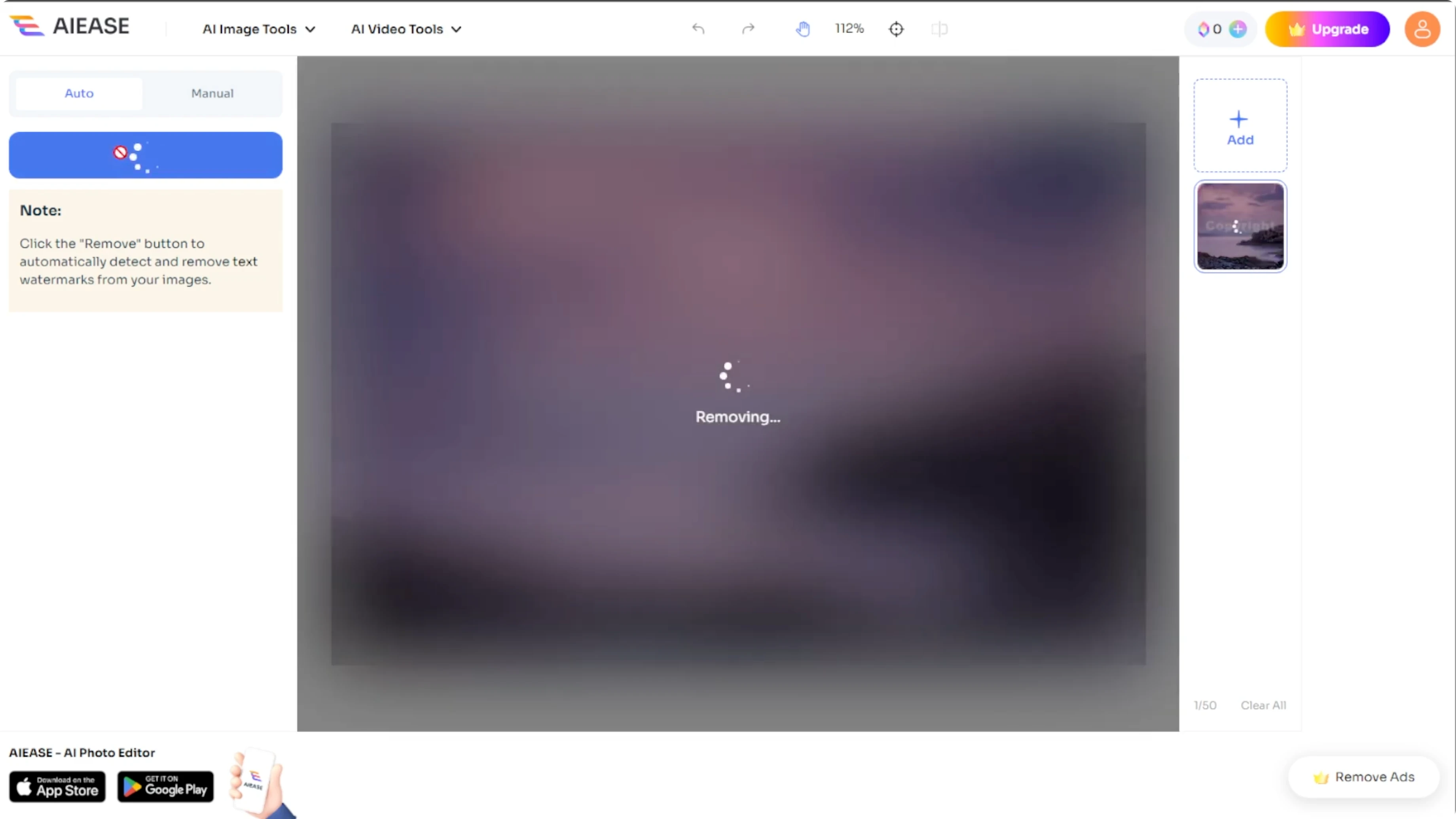 Screenshot from How to Remove Watermarks from Photos Cleanly and Efficiently with AI? at 68s
