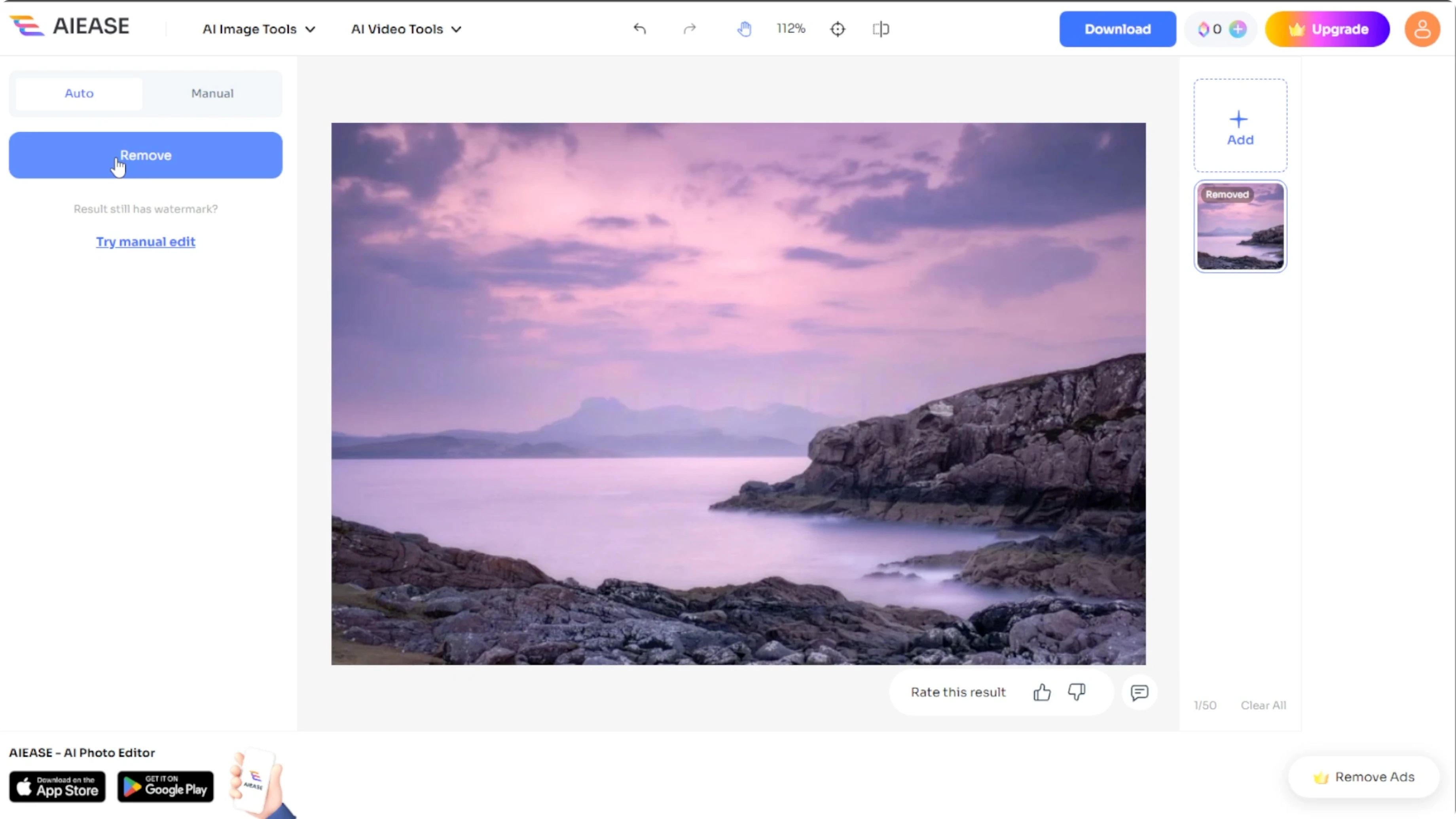 Screenshot from How to Remove Watermarks from Photos Cleanly and Efficiently with AI? at 83s