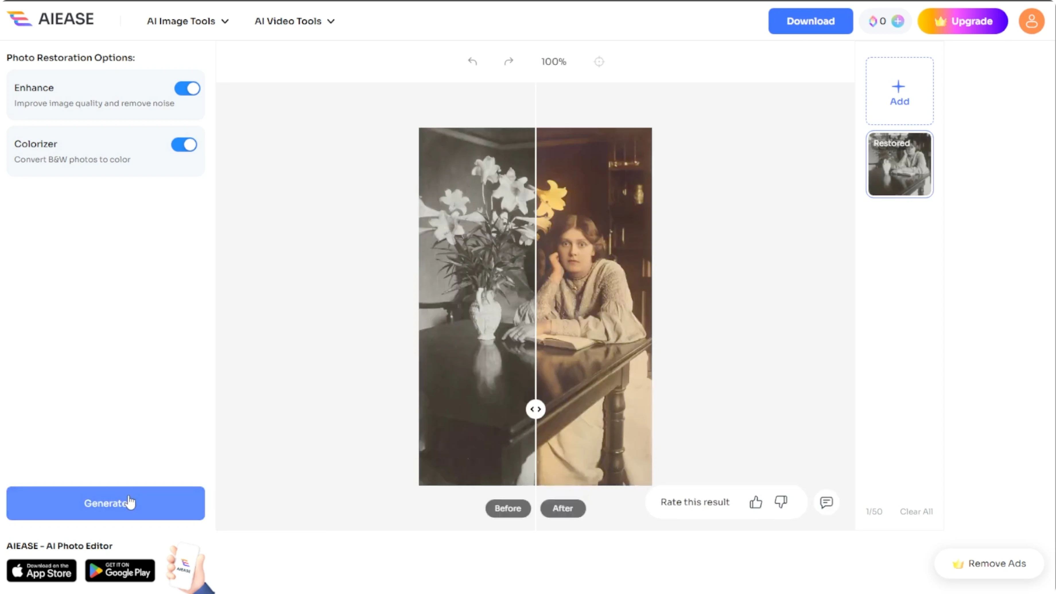 Screenshot from How to Revive Faded Memories and Enhance Image Clarity with AI? at 88s