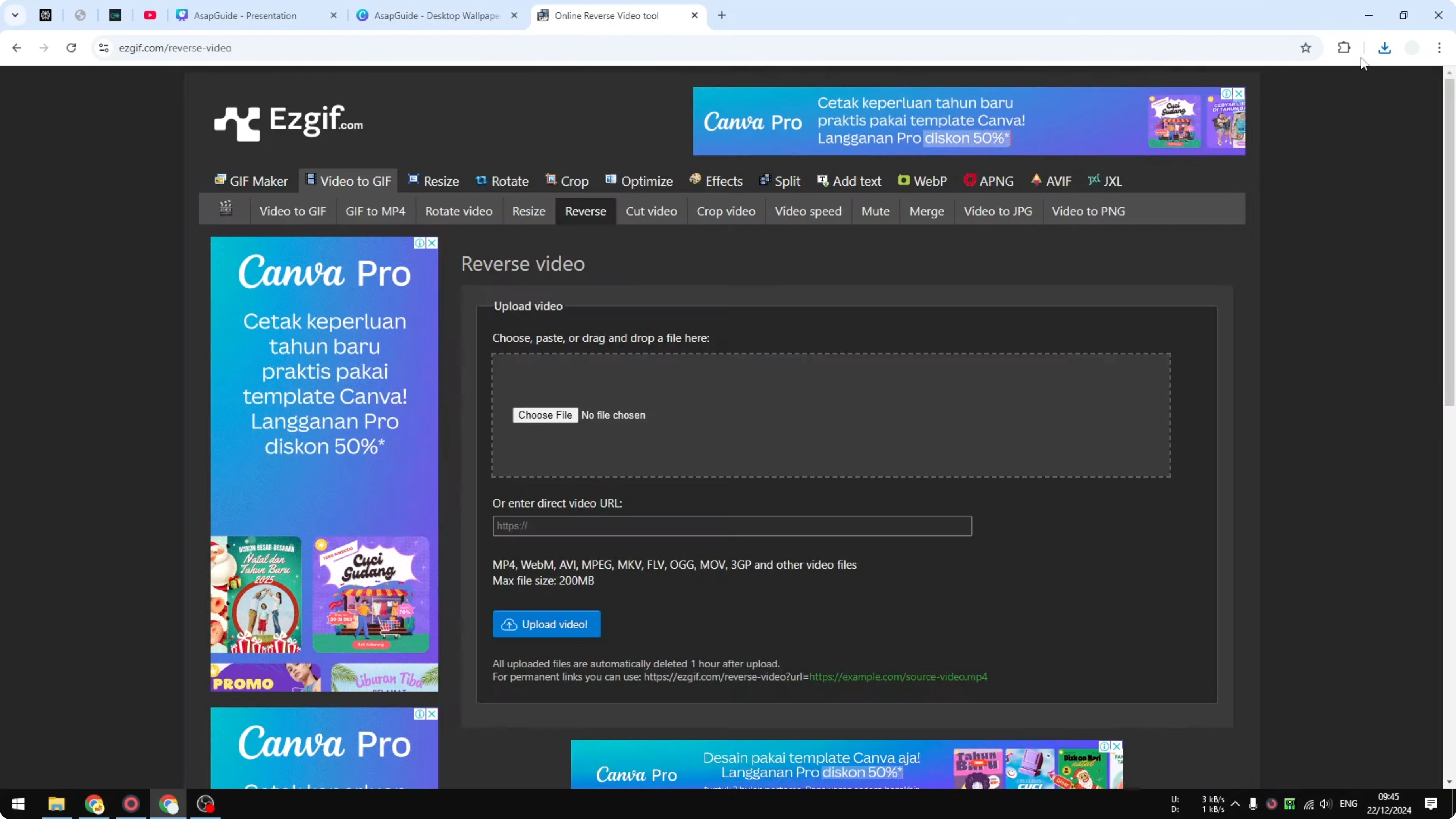 Screenshot from How to Reverse a Video in Canva? at 91s