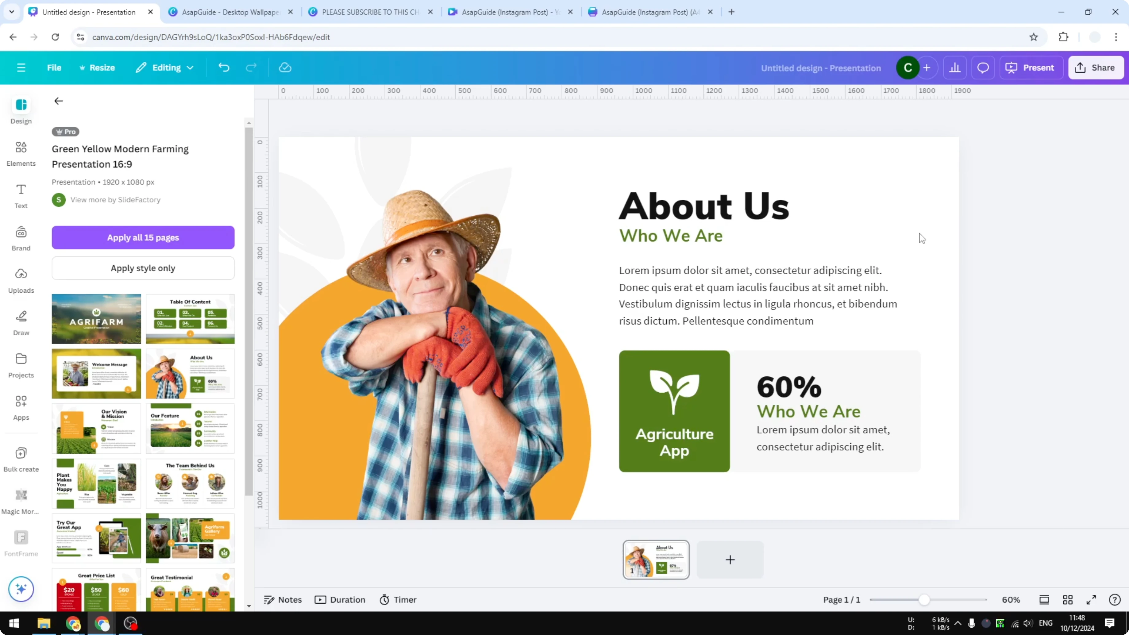 Screenshot from How to Select Multiple Elements in Canva at 39s