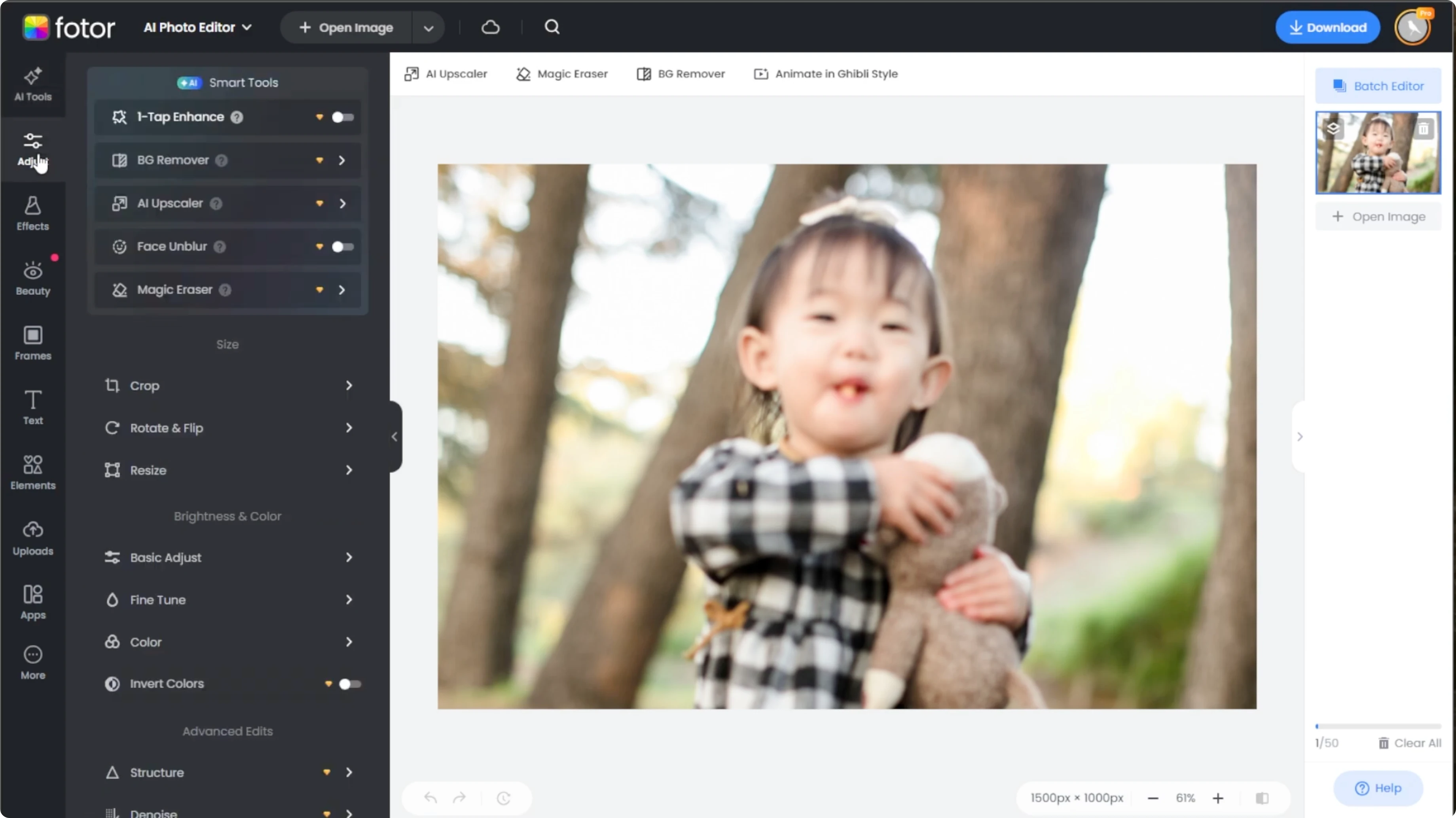 Screenshot from How to Restore lost Details and Enhance Image Clarity with AI? at 23s