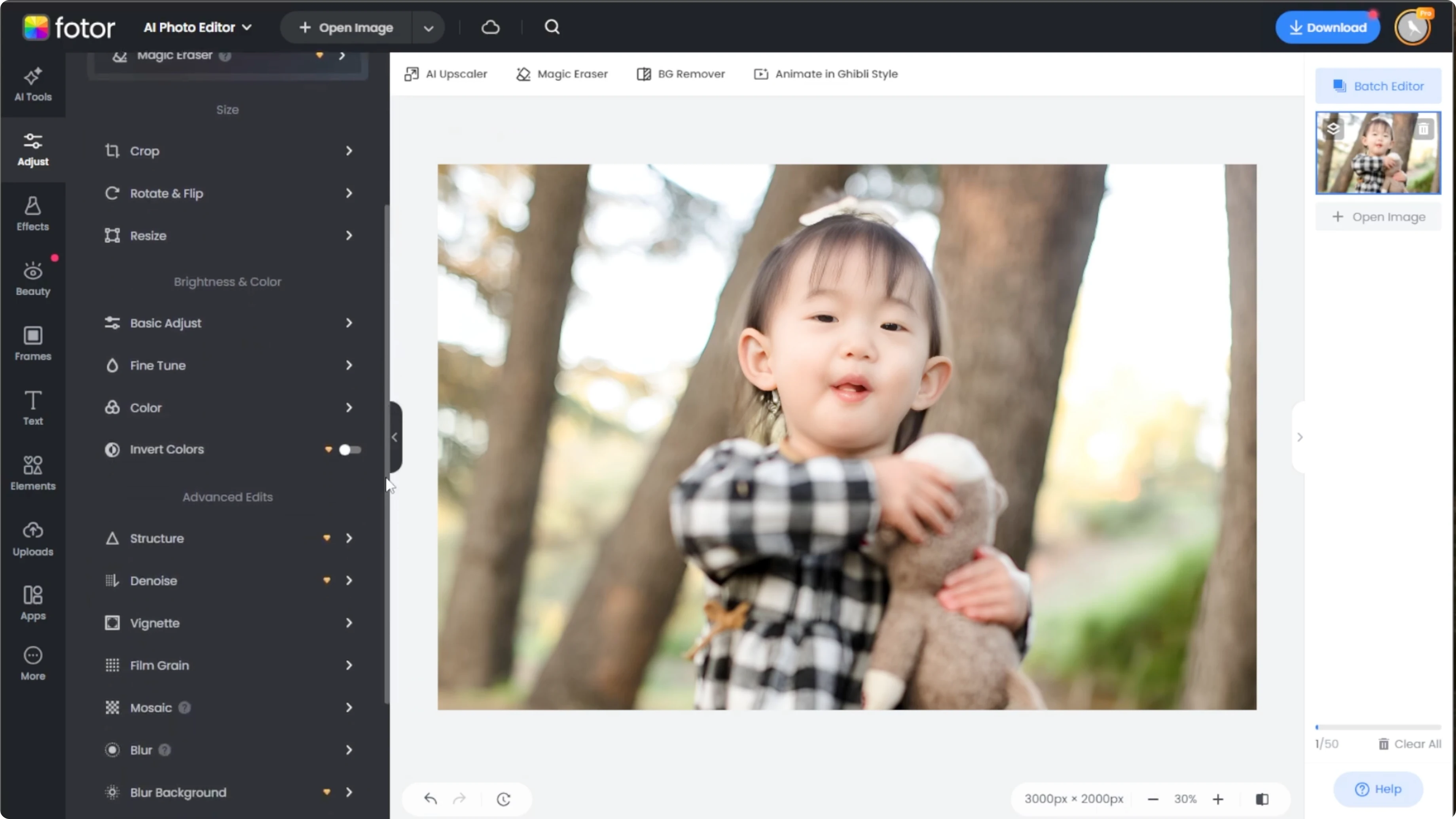 Screenshot from How to Restore lost Details and Enhance Image Clarity with AI? at 42s