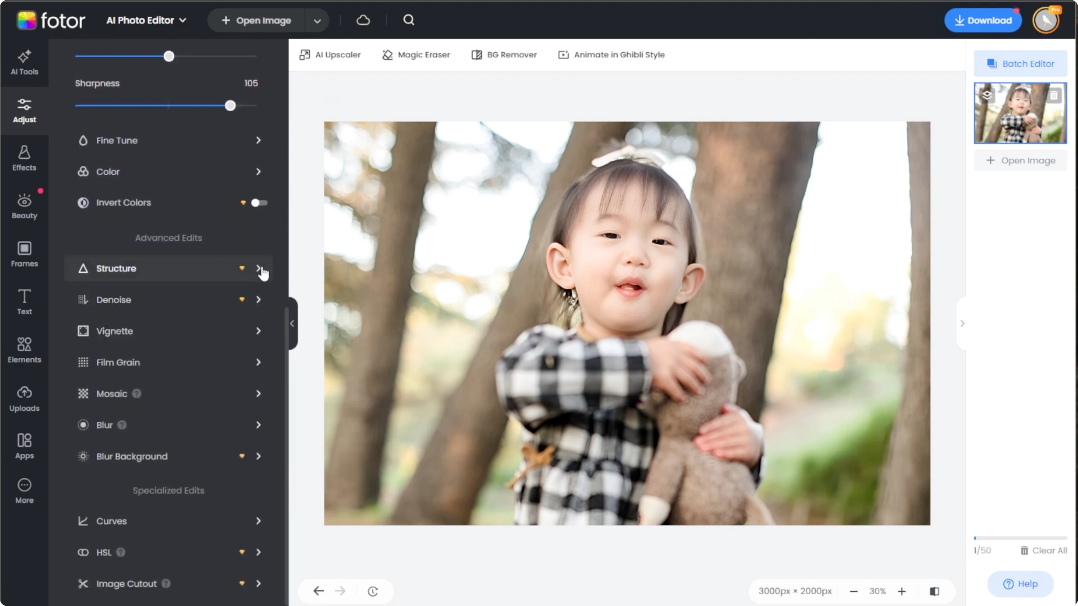 Screenshot from How to Restore lost Details and Enhance Image Clarity with AI? at 62s