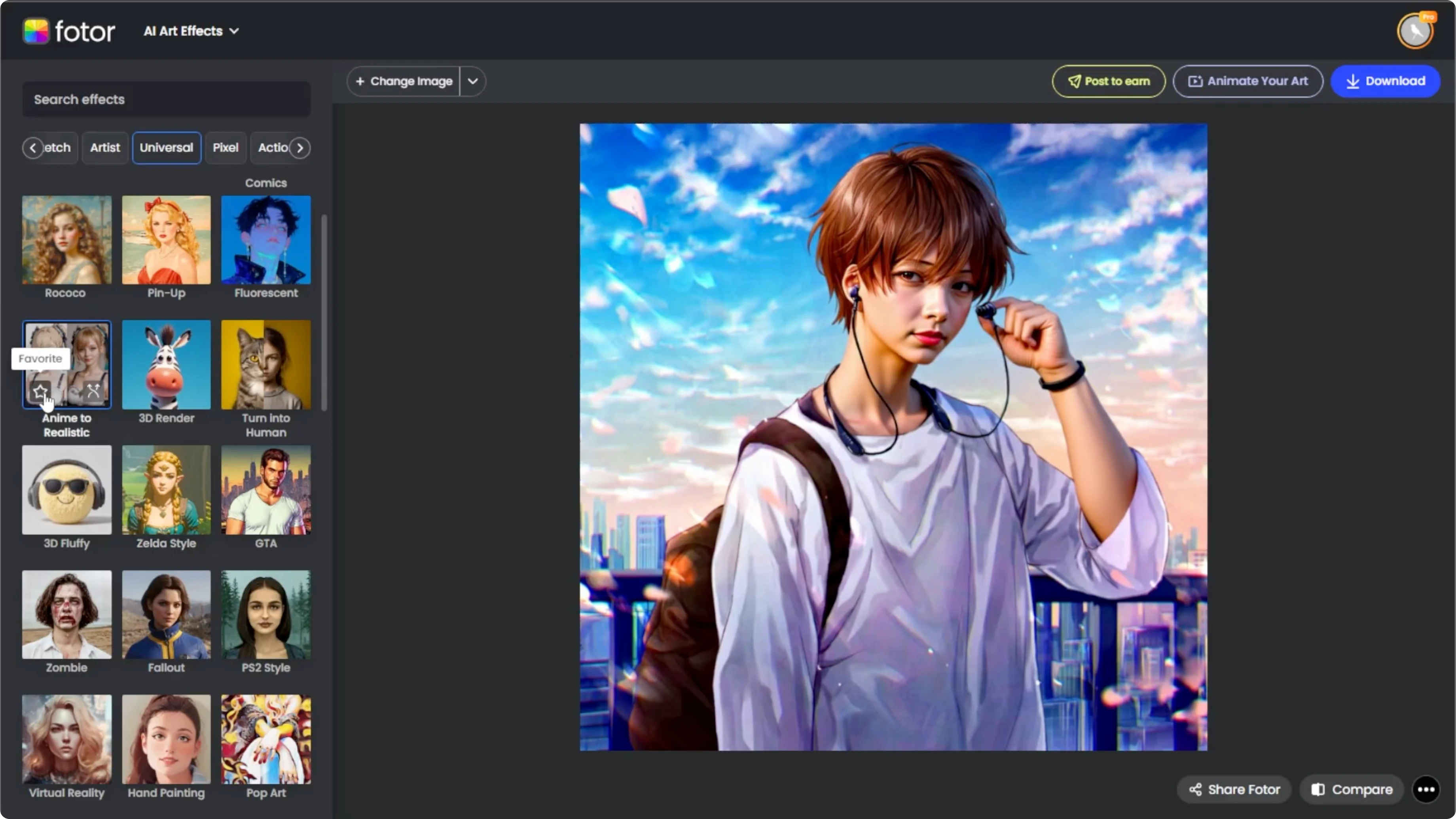Screenshot from How to Transform Anime Images into Realistic Portraits with AI? at 123s