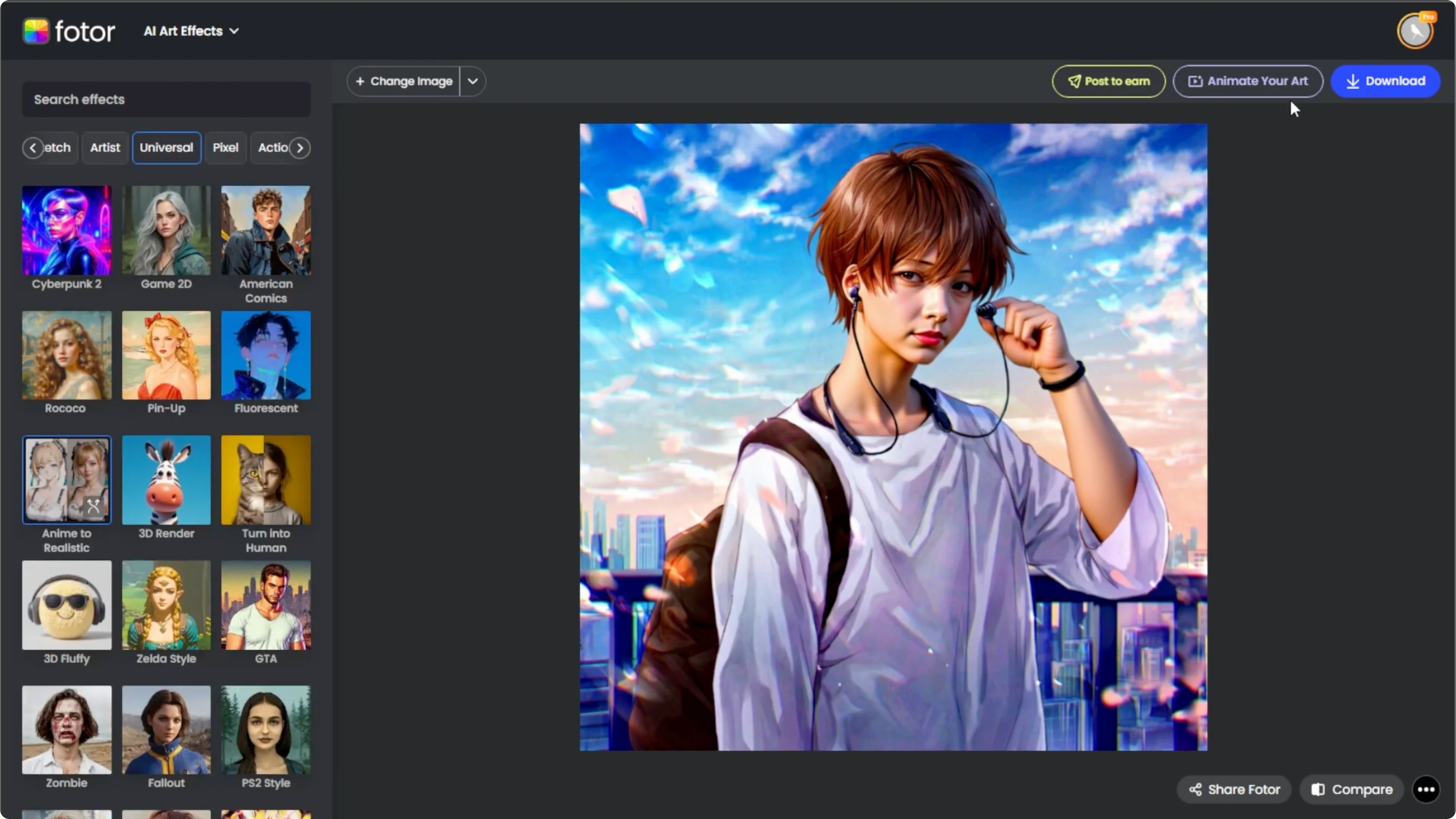 Screenshot from How to Transform Anime Images into Realistic Portraits with AI? at 136s