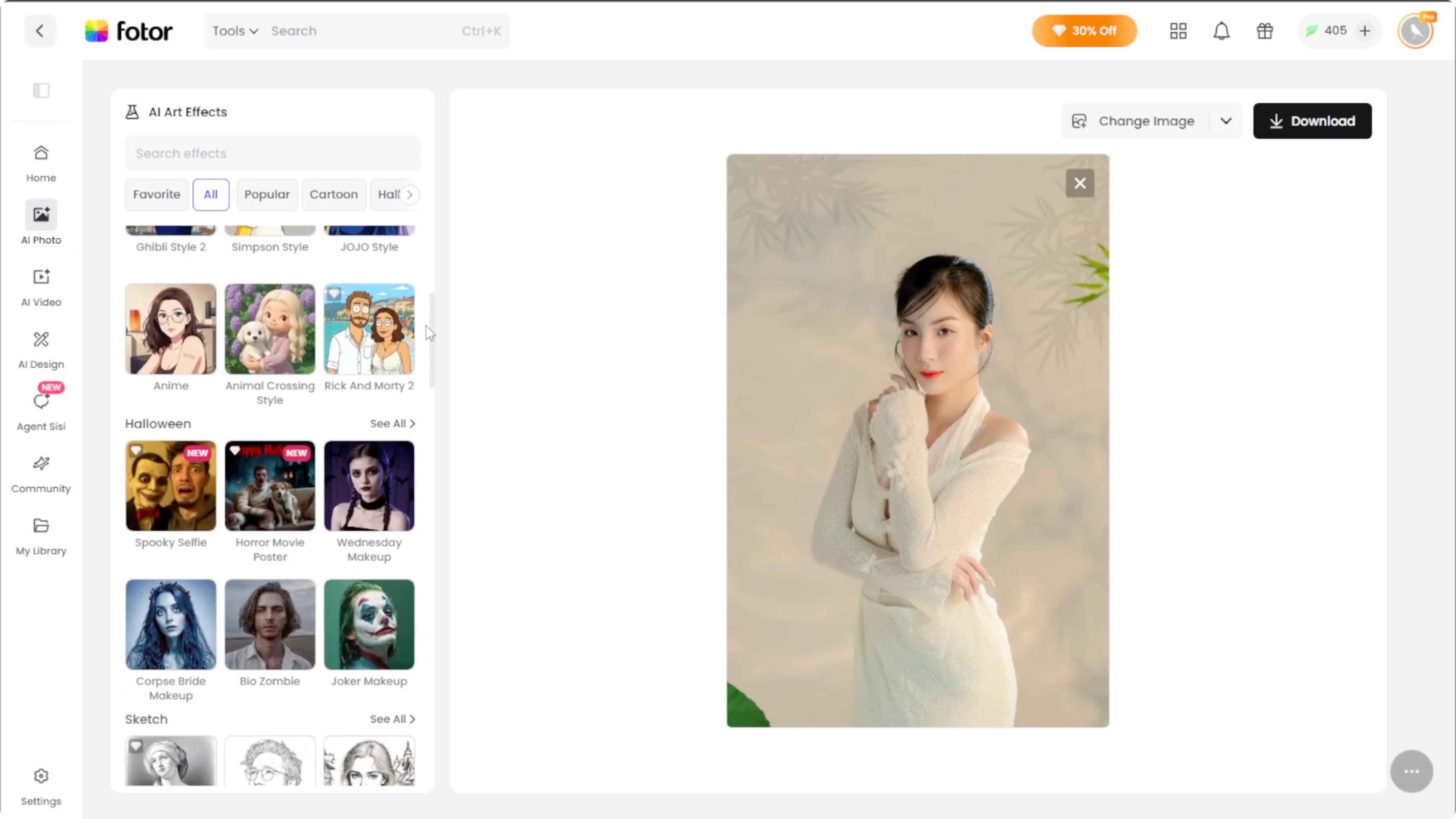 Screenshot from How to Transform Your Photos into 2D Video Game Portraits with AI? at 53s