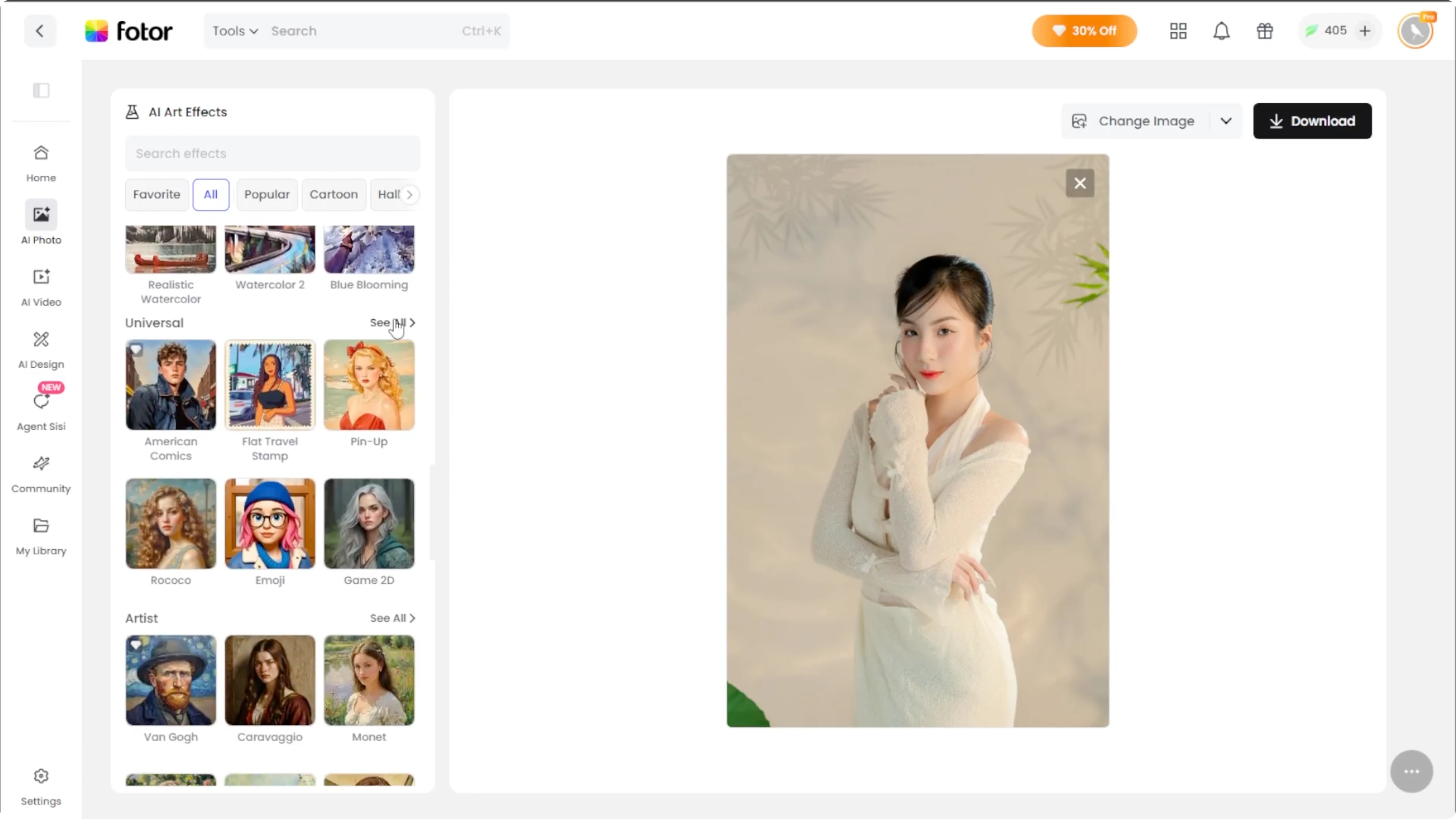 Screenshot from How to Transform Your Photos into 2D Video Game Portraits with AI? at 57s