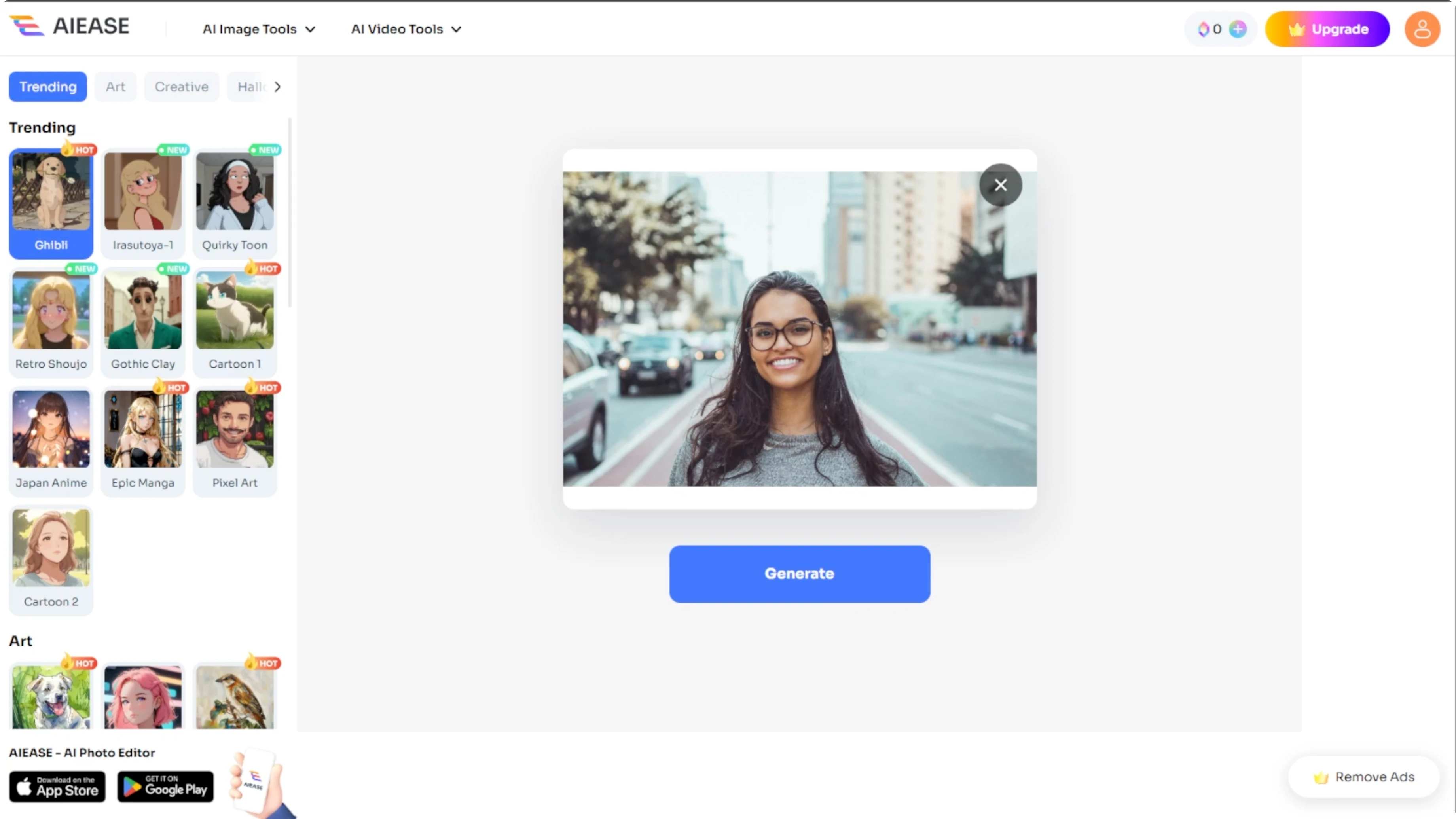 Screenshot from How to Visualize Yourself as a Cartoon Character with AI? at 41s