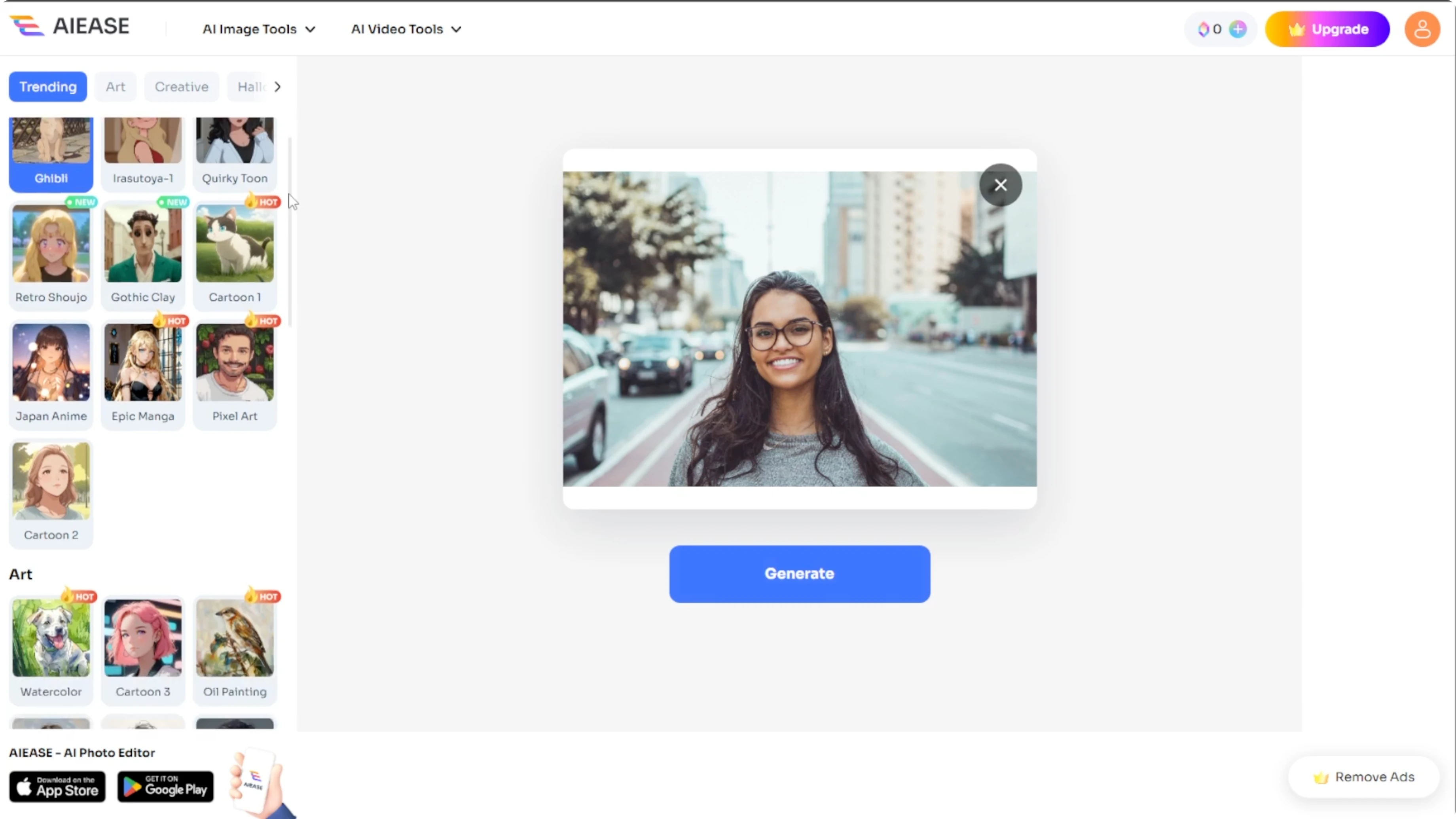 Screenshot from How to Visualize Yourself as a Cartoon Character with AI? at 46s