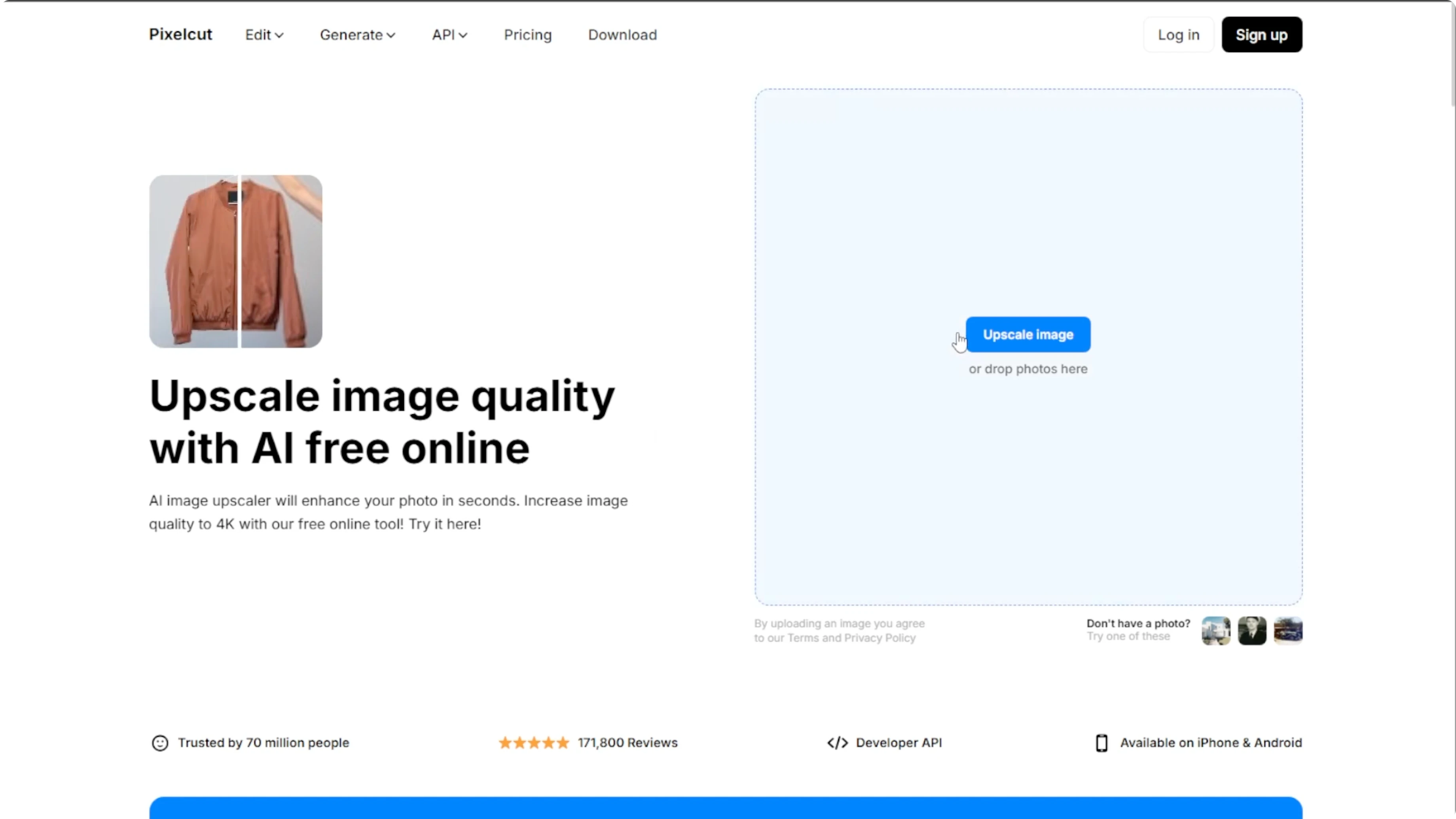 Screenshot from How to Instantly Upscale Images and Enhance Quality with AI? at 28s