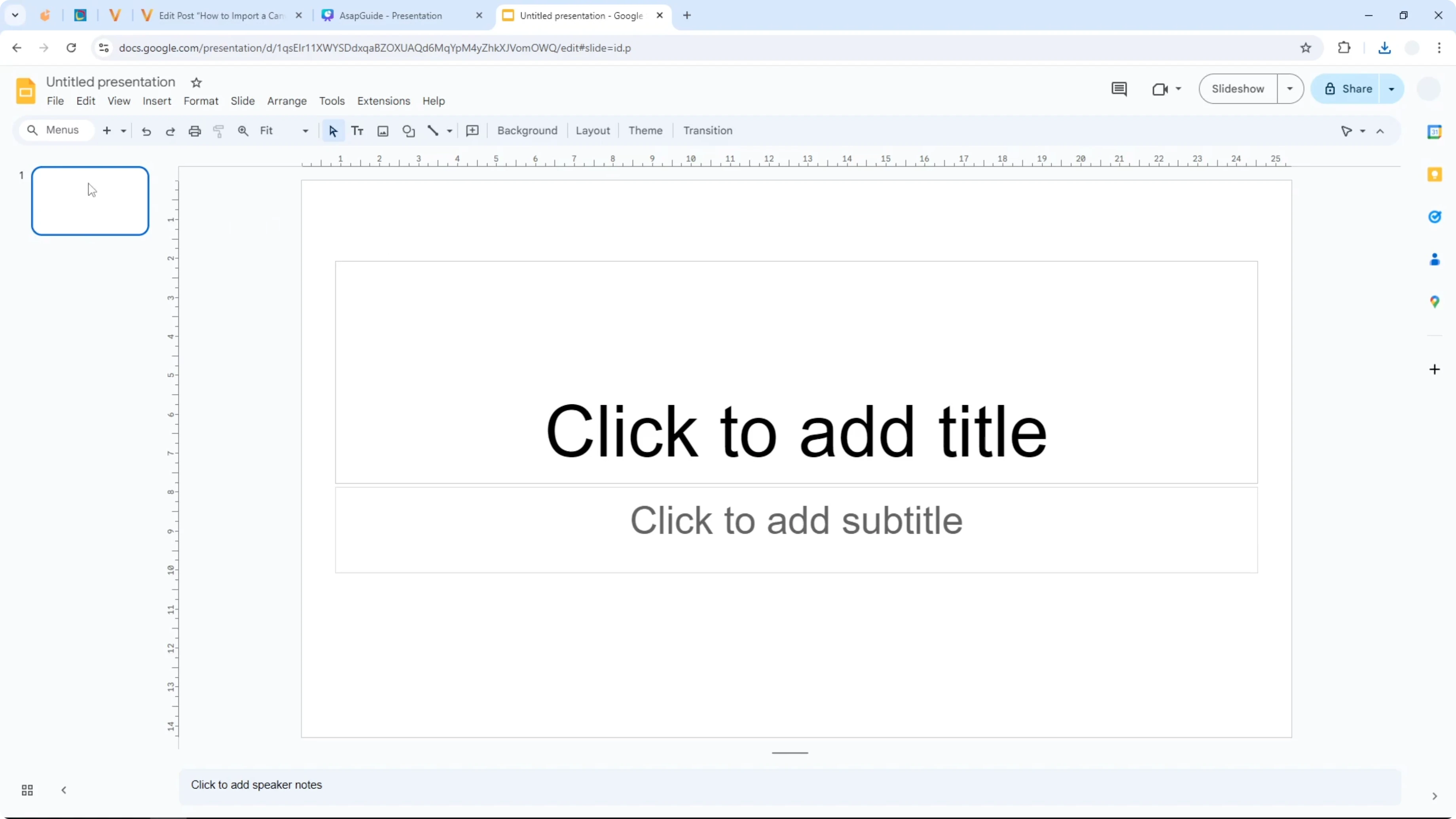 Screenshot from How to Import a Canva Presentation into Google Slides at 68s