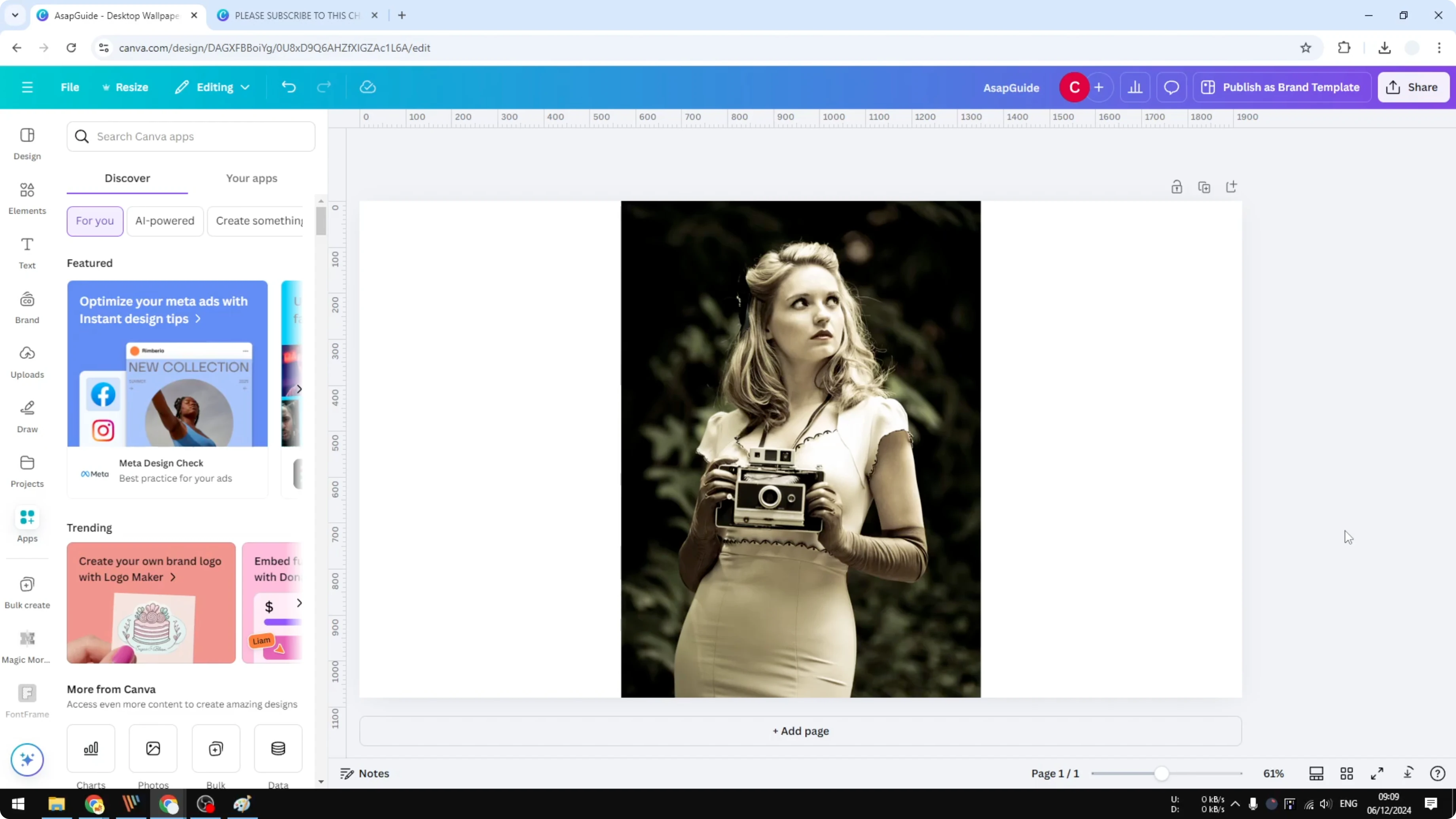 Screenshot from How to Invert Colors in Canva at 71s