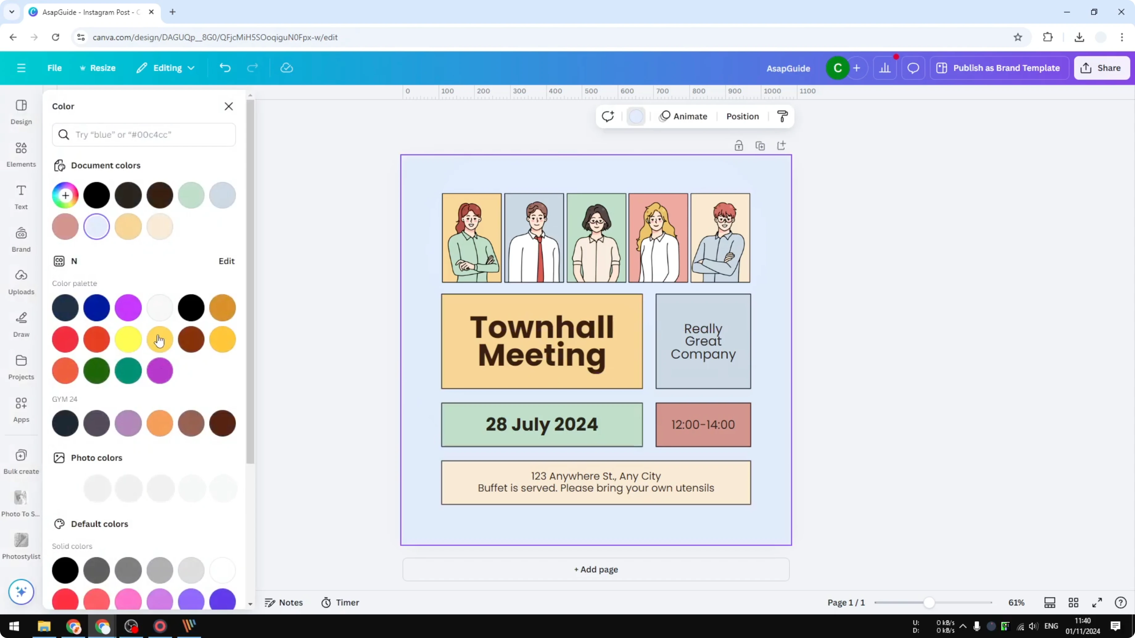 Screenshot from How to Manually Save Edits on Canva at 16s