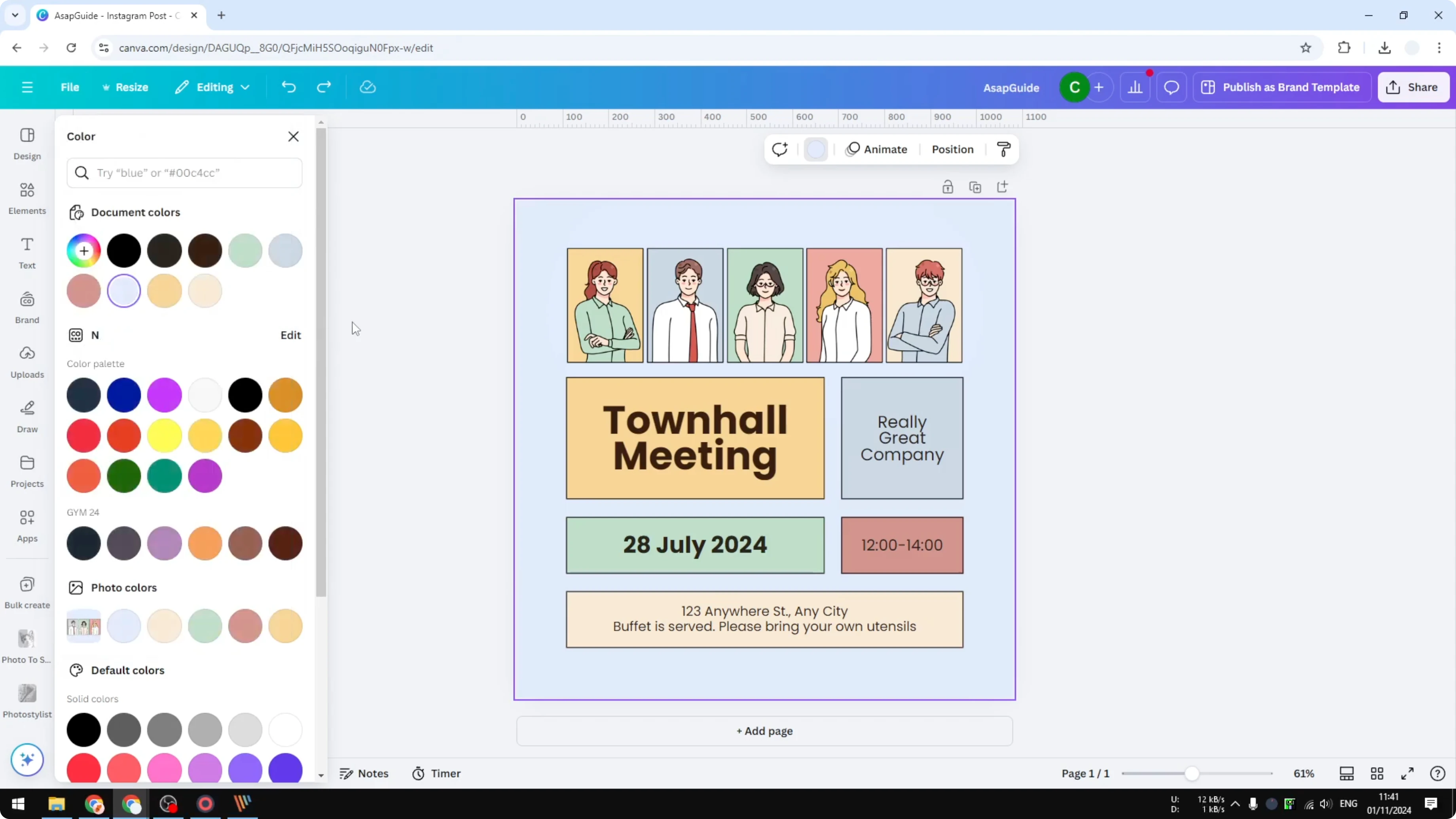 Screenshot from How to Manually Save Edits on Canva at 48s