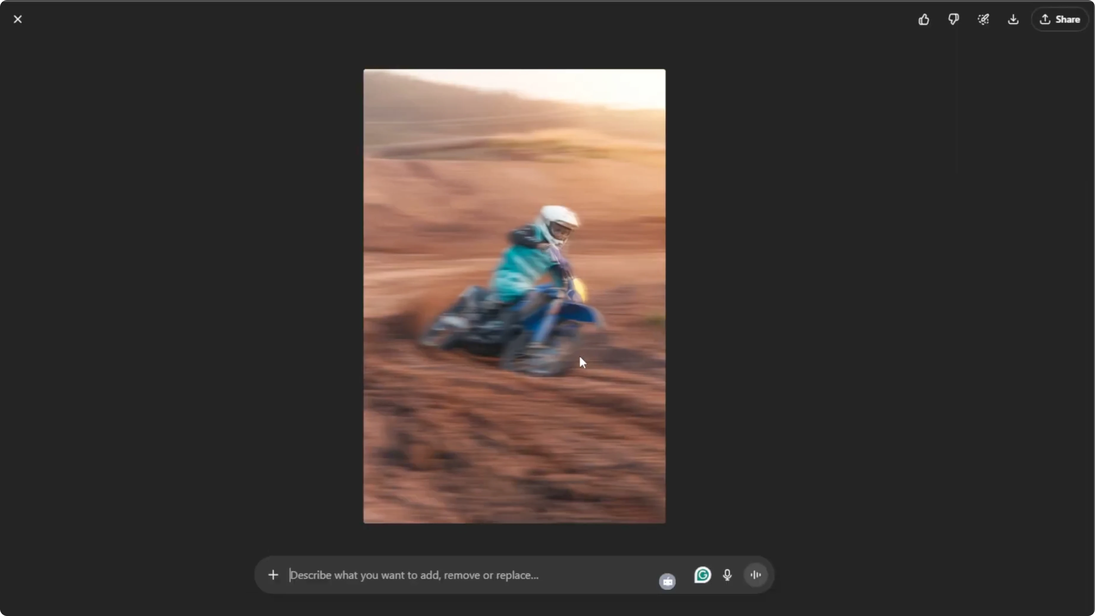Screenshot from How to Motion Blur the Background of Any Photo Using AI? at 100s