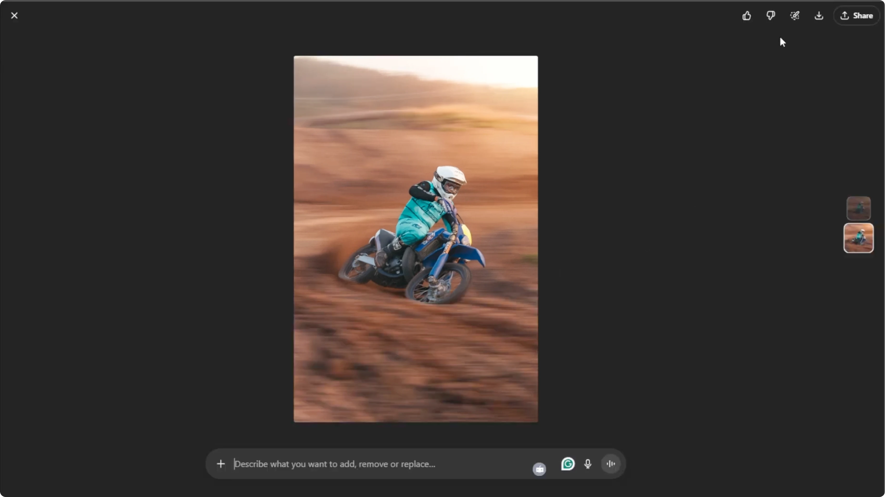 Screenshot from How to Motion Blur the Background of Any Photo Using AI? at 121s