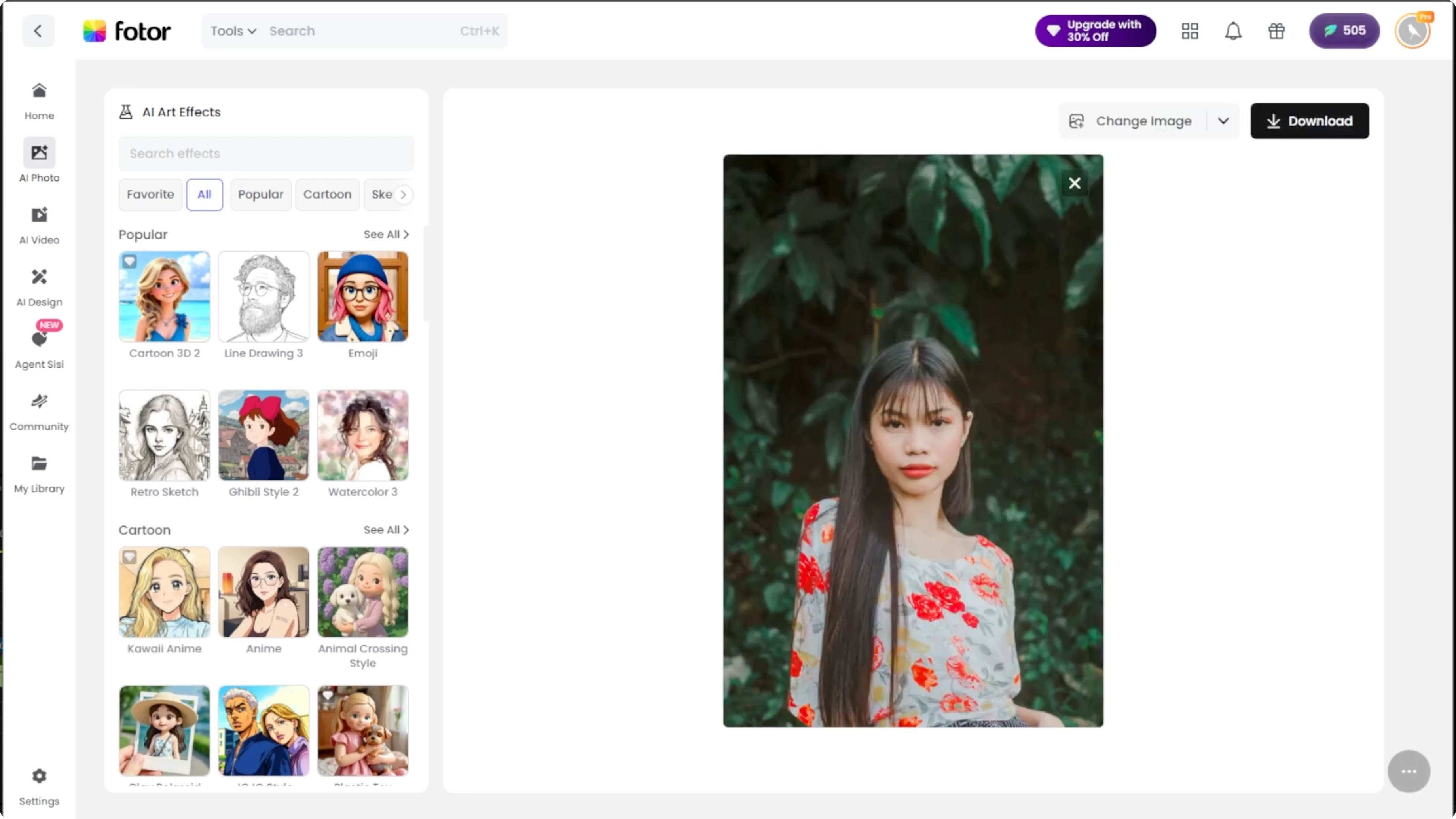 Screenshot from How to Transform Your Photos into Playful Muppet-Style Portraits with AI? at 50s