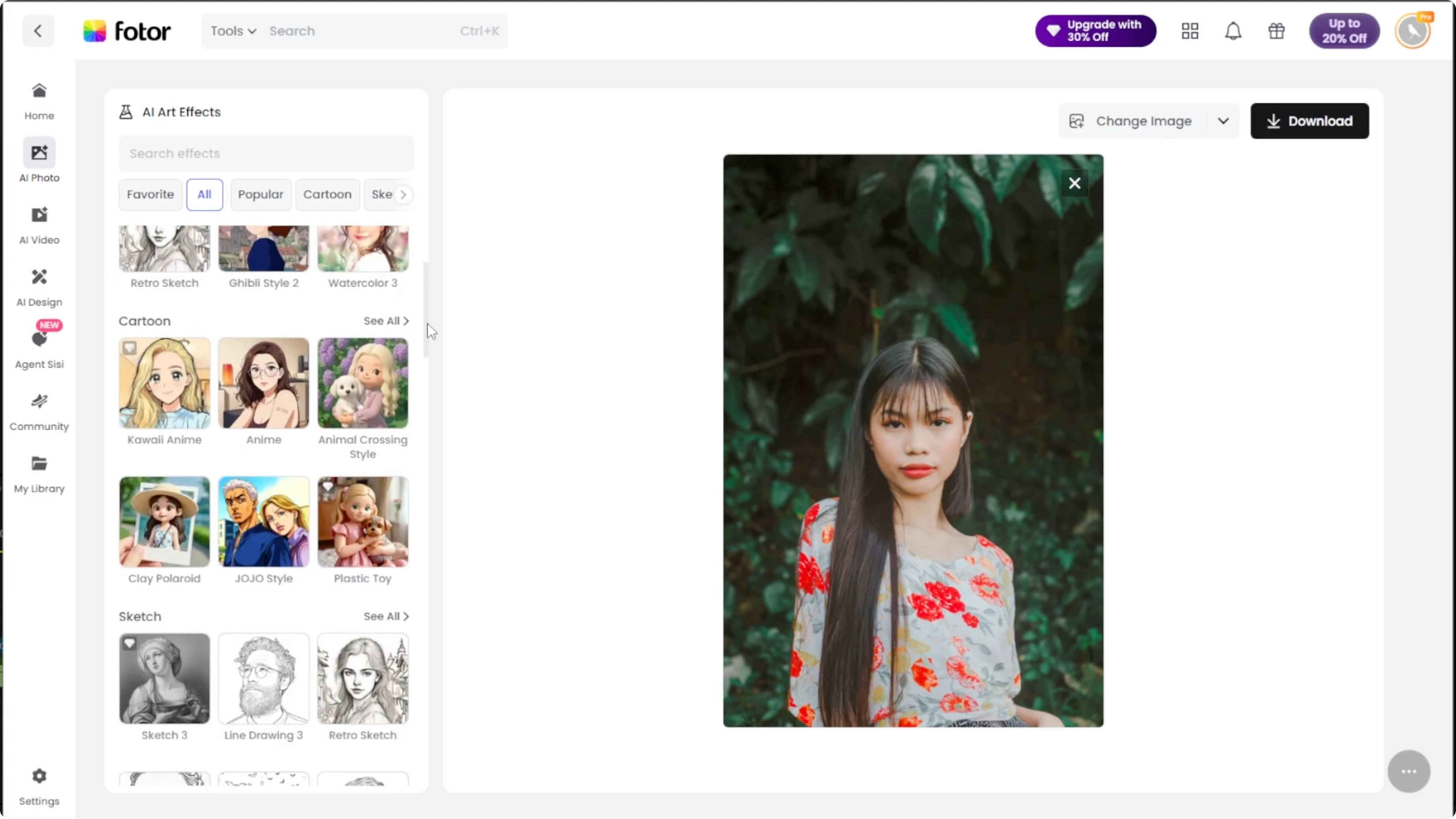 Screenshot from How to Transform Your Photos into Playful Muppet-Style Portraits with AI? at 59s