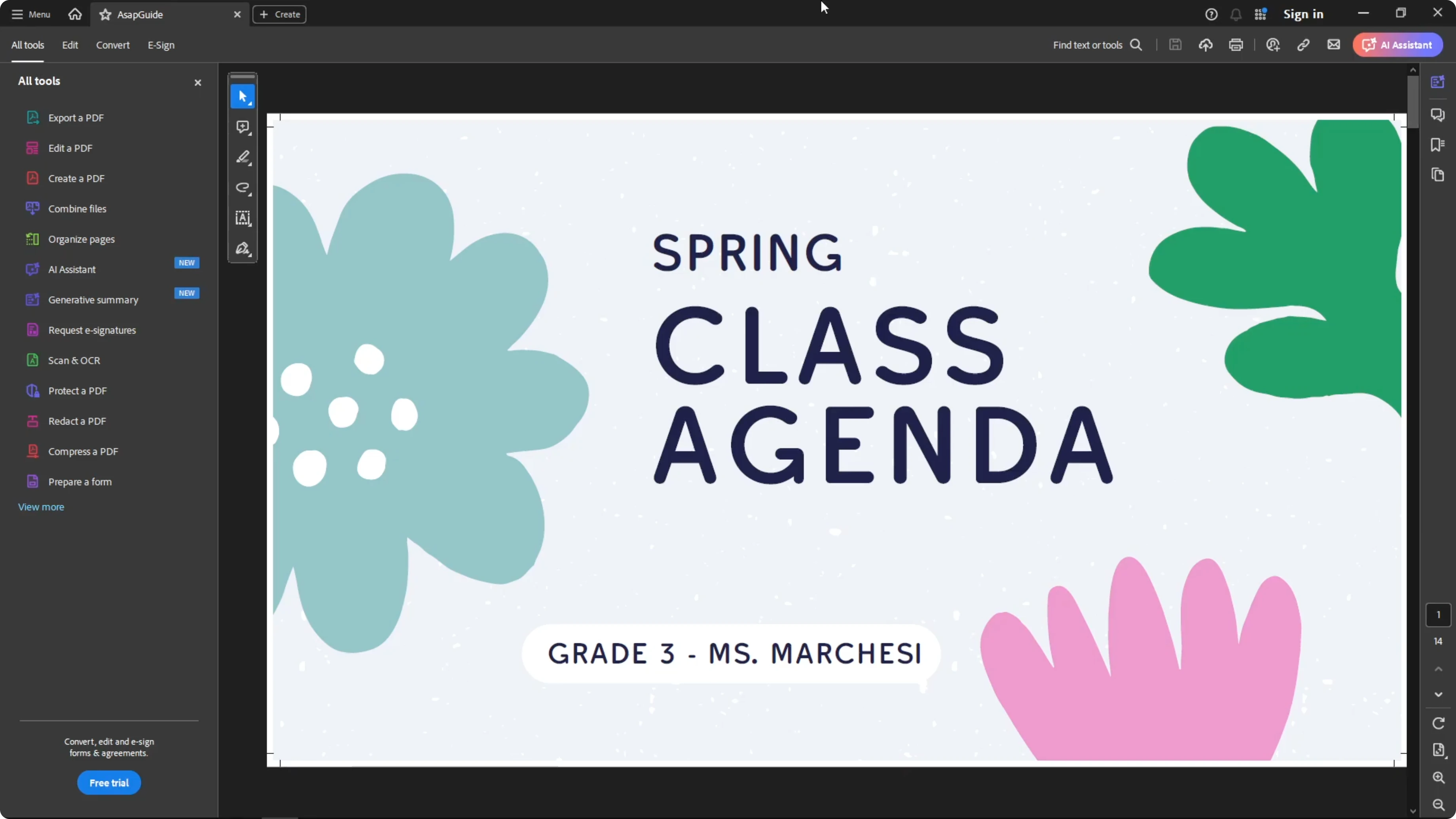 Screenshot from How to Print Canva Presentation at 109s