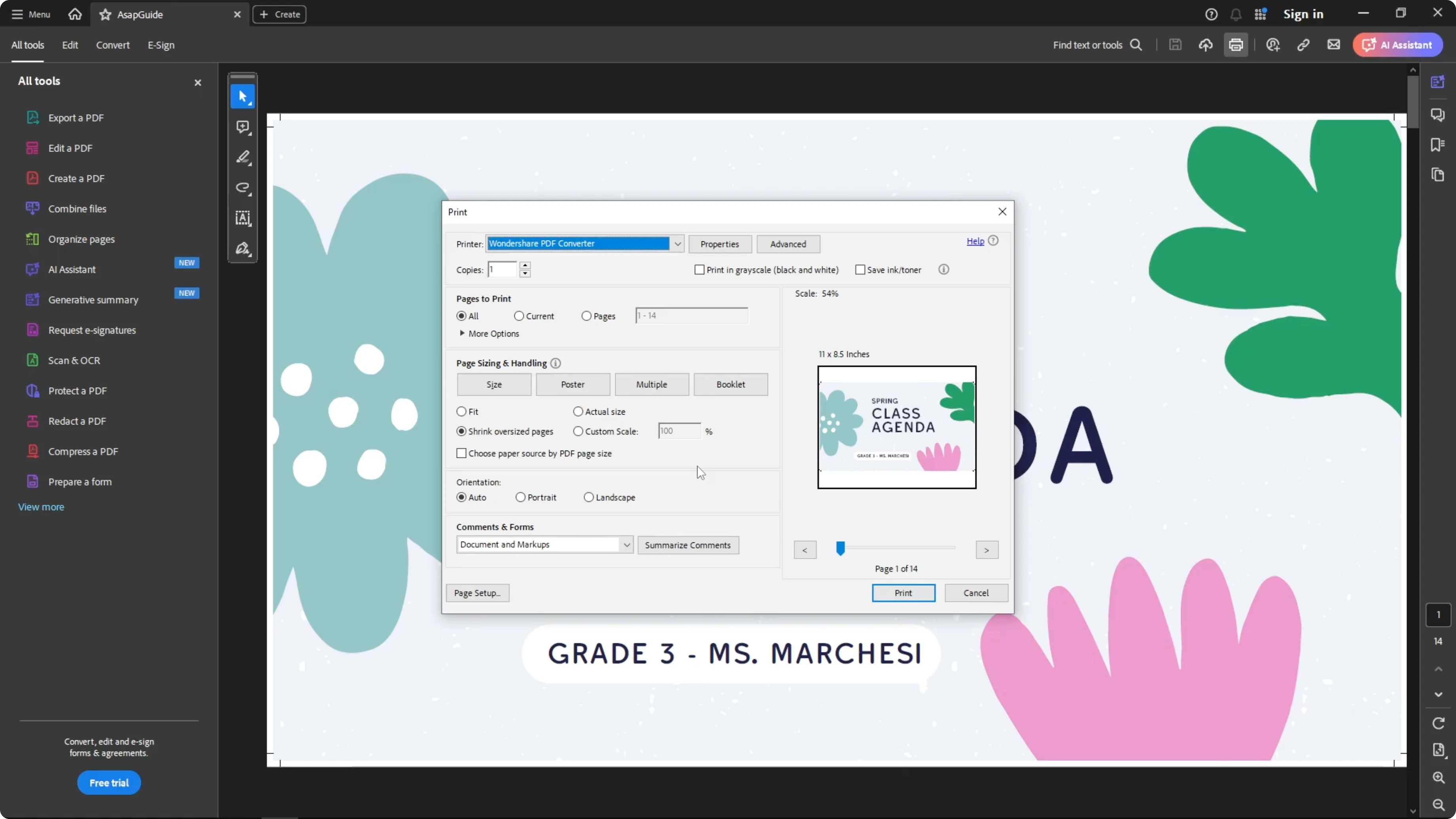 Screenshot from How to Print Canva Presentation at 153s