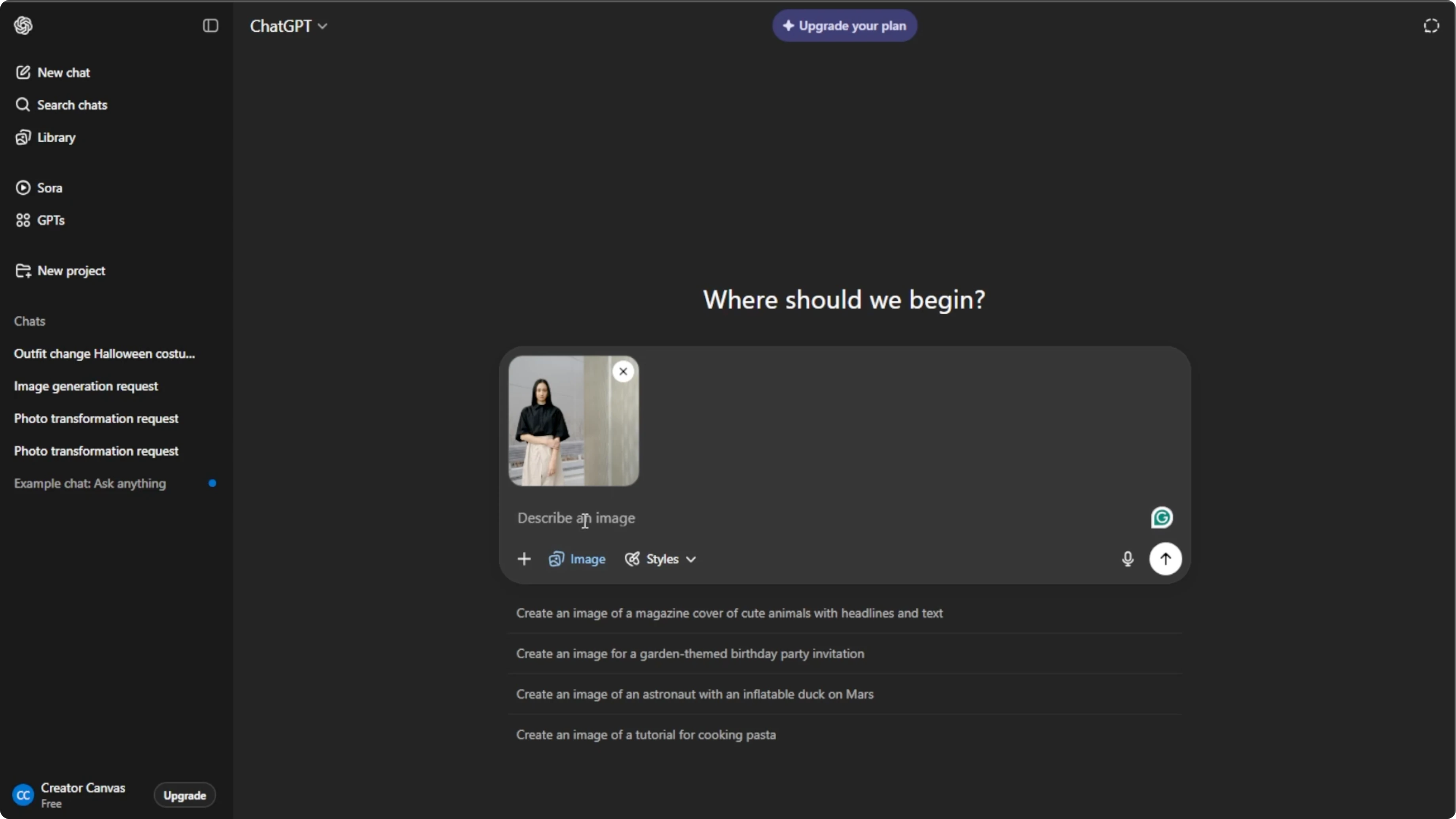 Screenshot from How to Generate a Professional Medical Headshot with AI at 57s