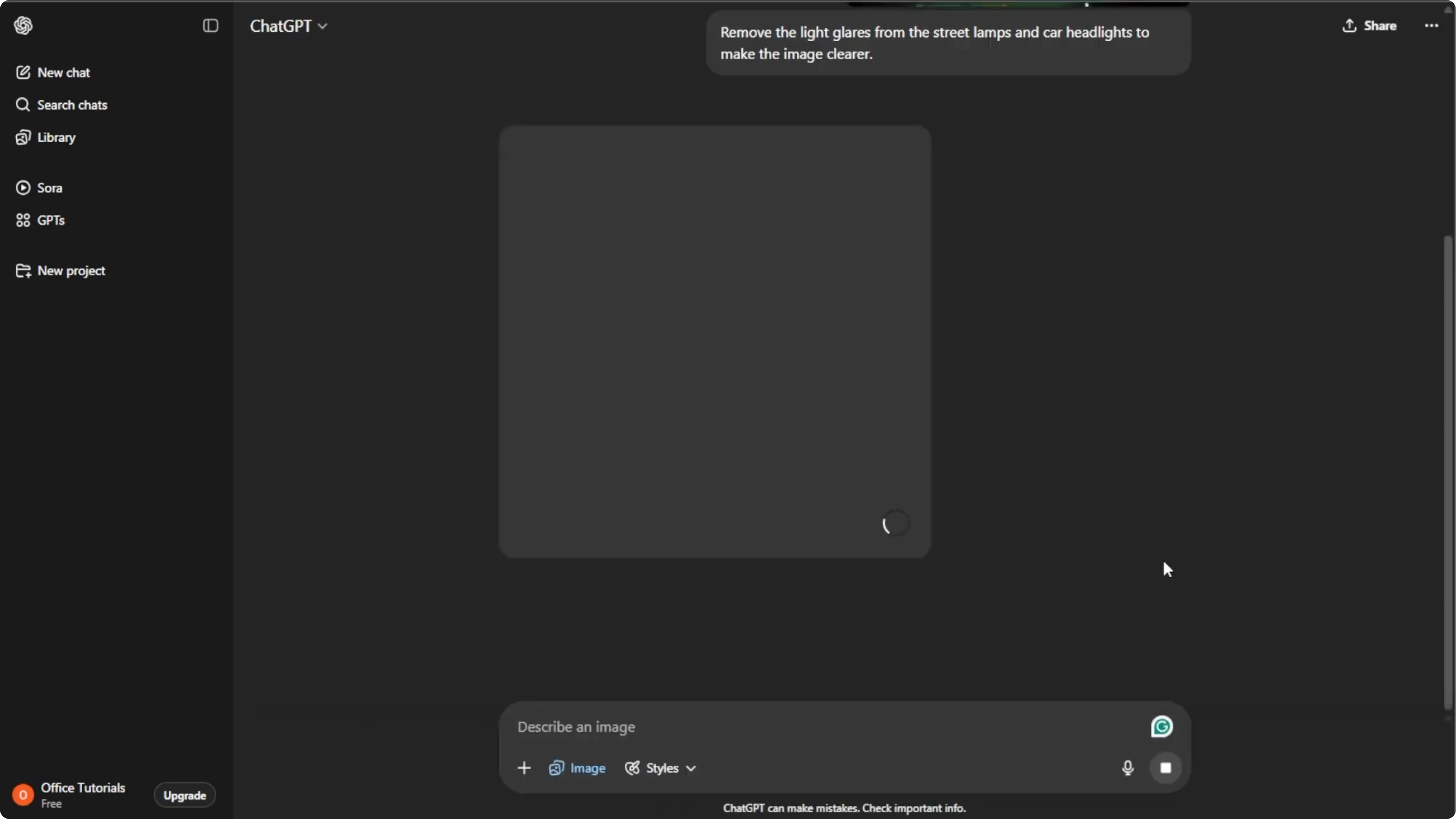 Screenshot from How to Remove Unwanted Reflections and Glare from Photos with AI? at 79s