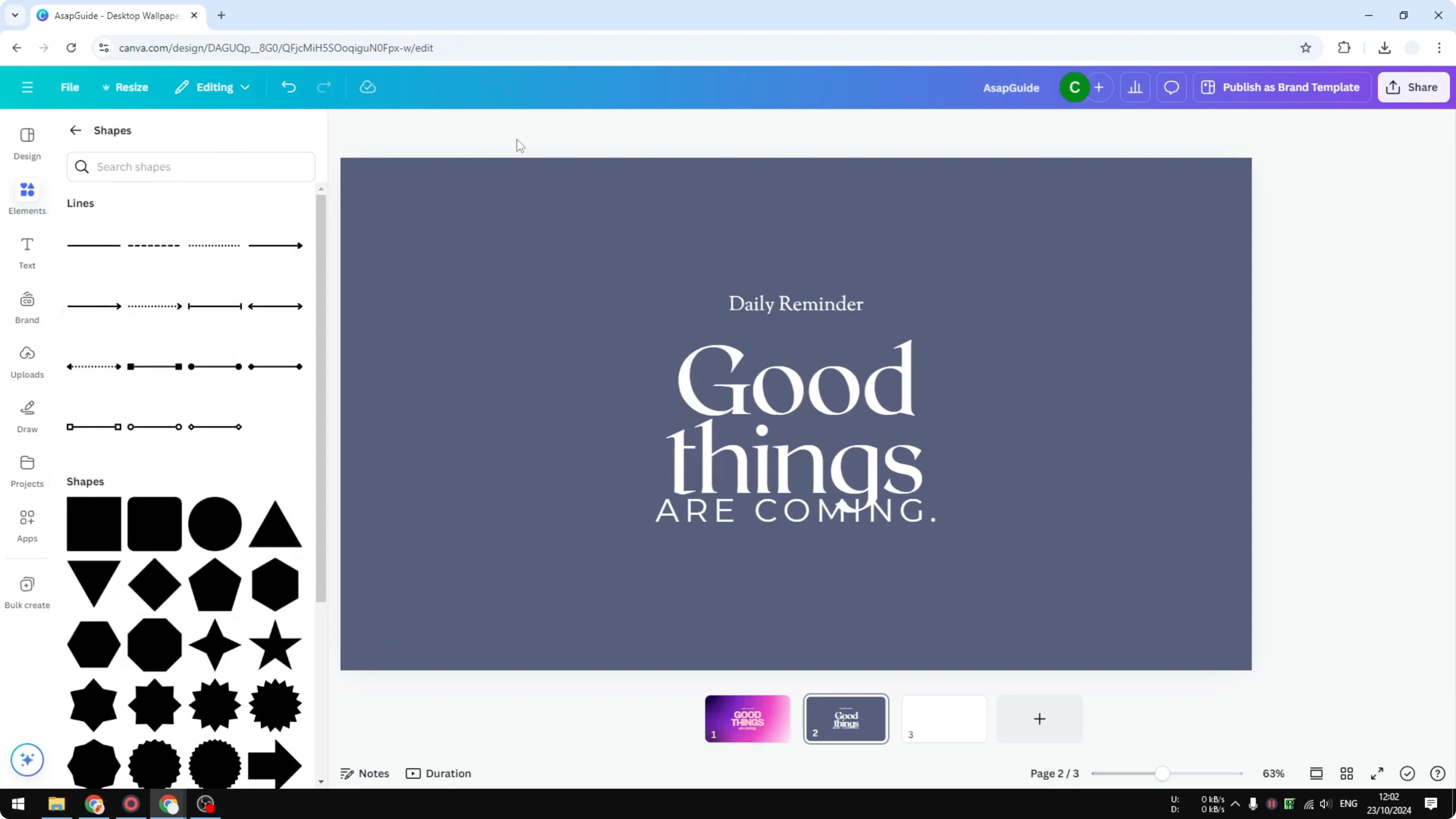 Screenshot from How to Remove Rulers in Canva at 47s
