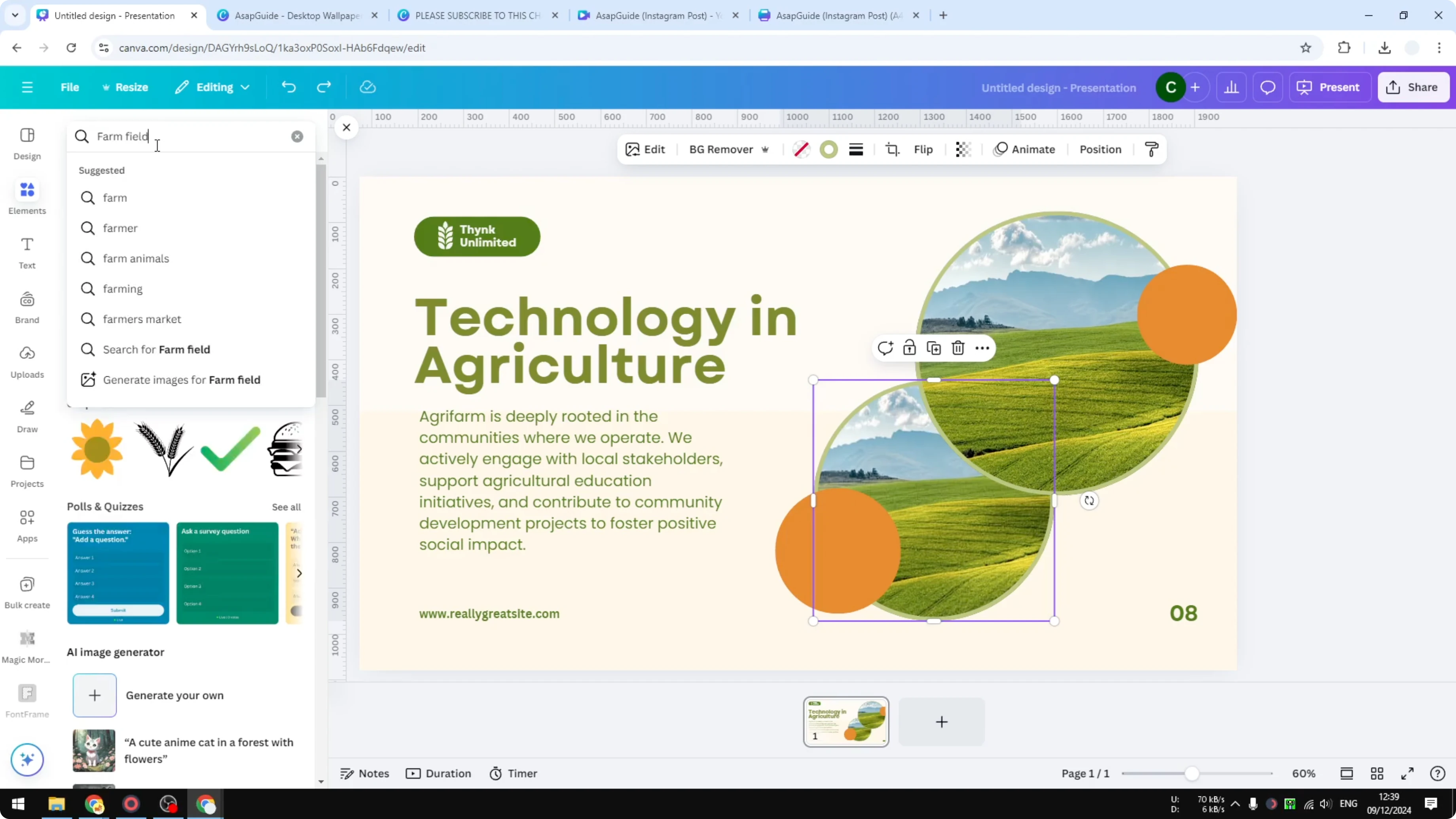 Screenshot from How to Replace an Image in Canva at 35s