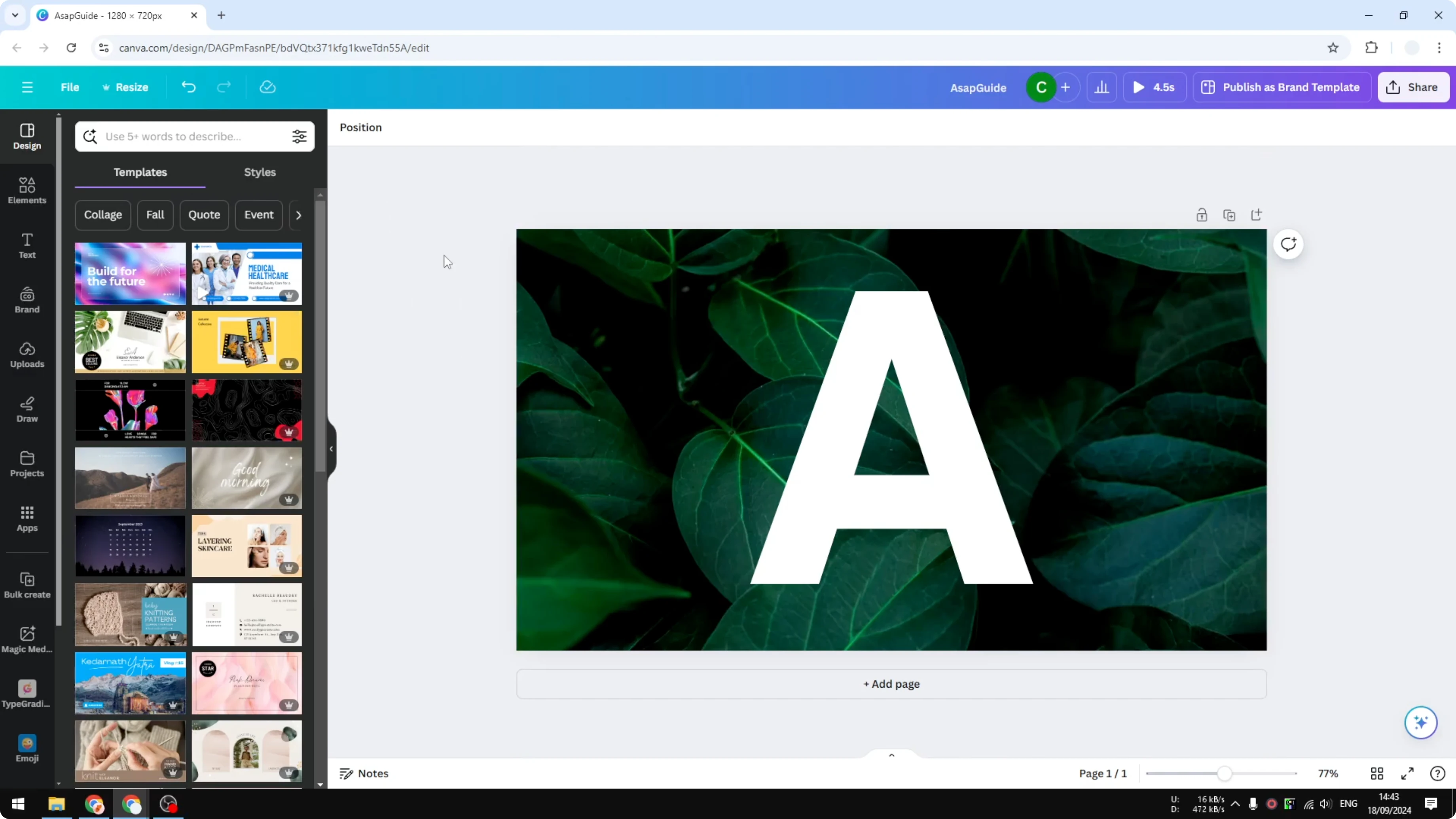 Screenshot from How to Resize Design in Canva at 41s