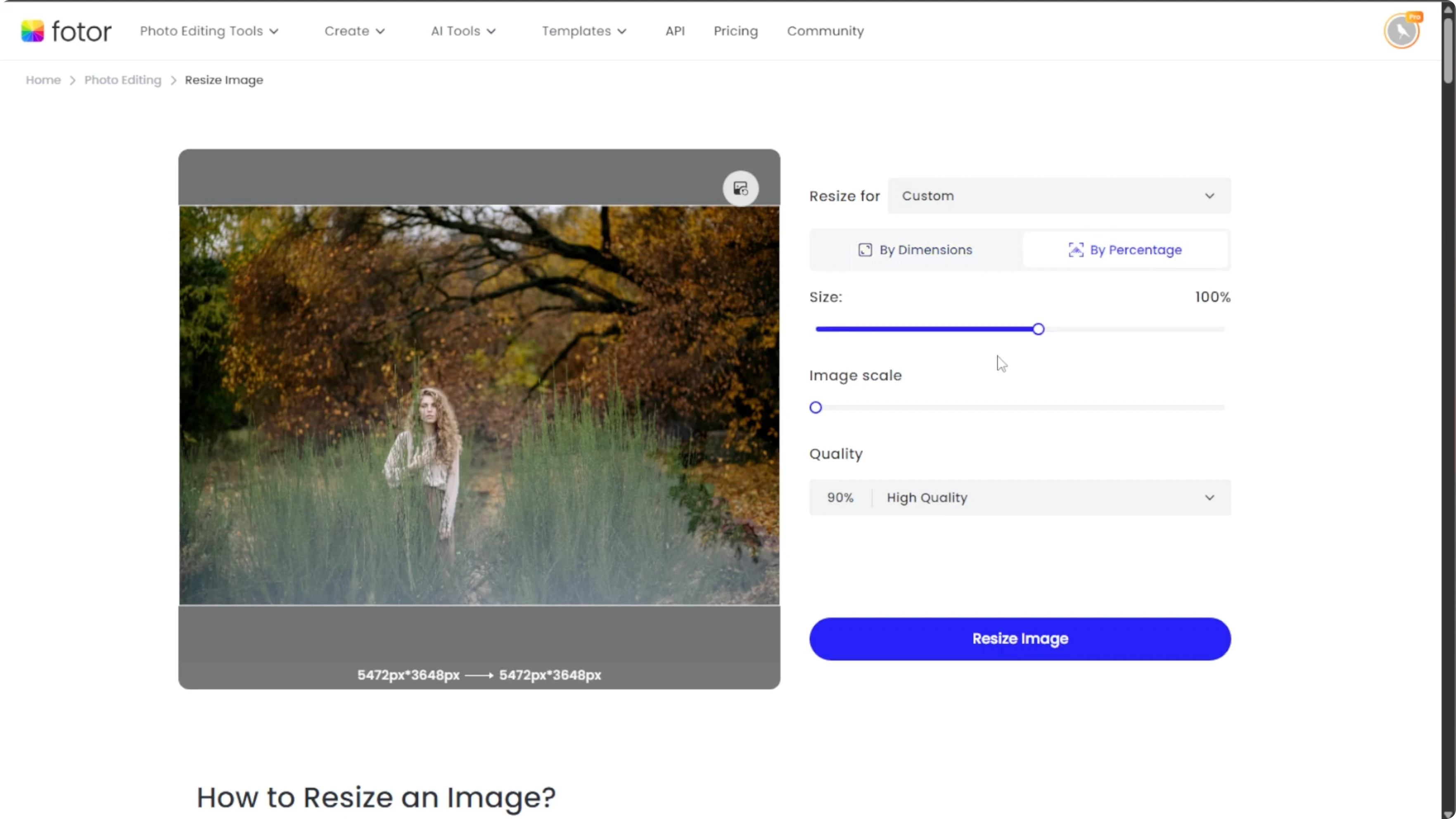 Screenshot from How to Increase Image Size and Resolution Without Losing Quality Using AI? at 89s