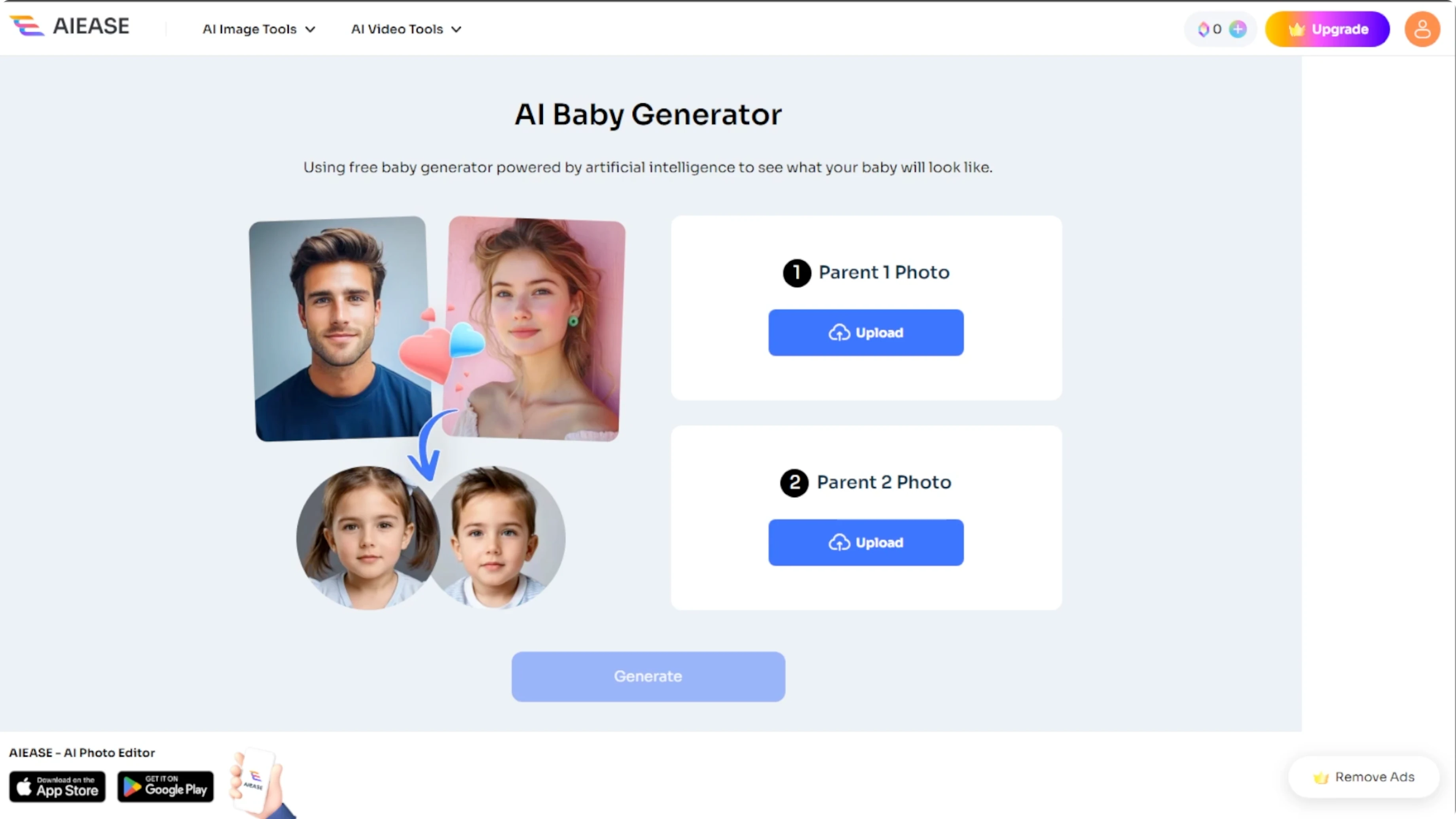 Screenshot from How to Visualize Your Future Child's Face by Blending Parent Photos with AI? at 41s