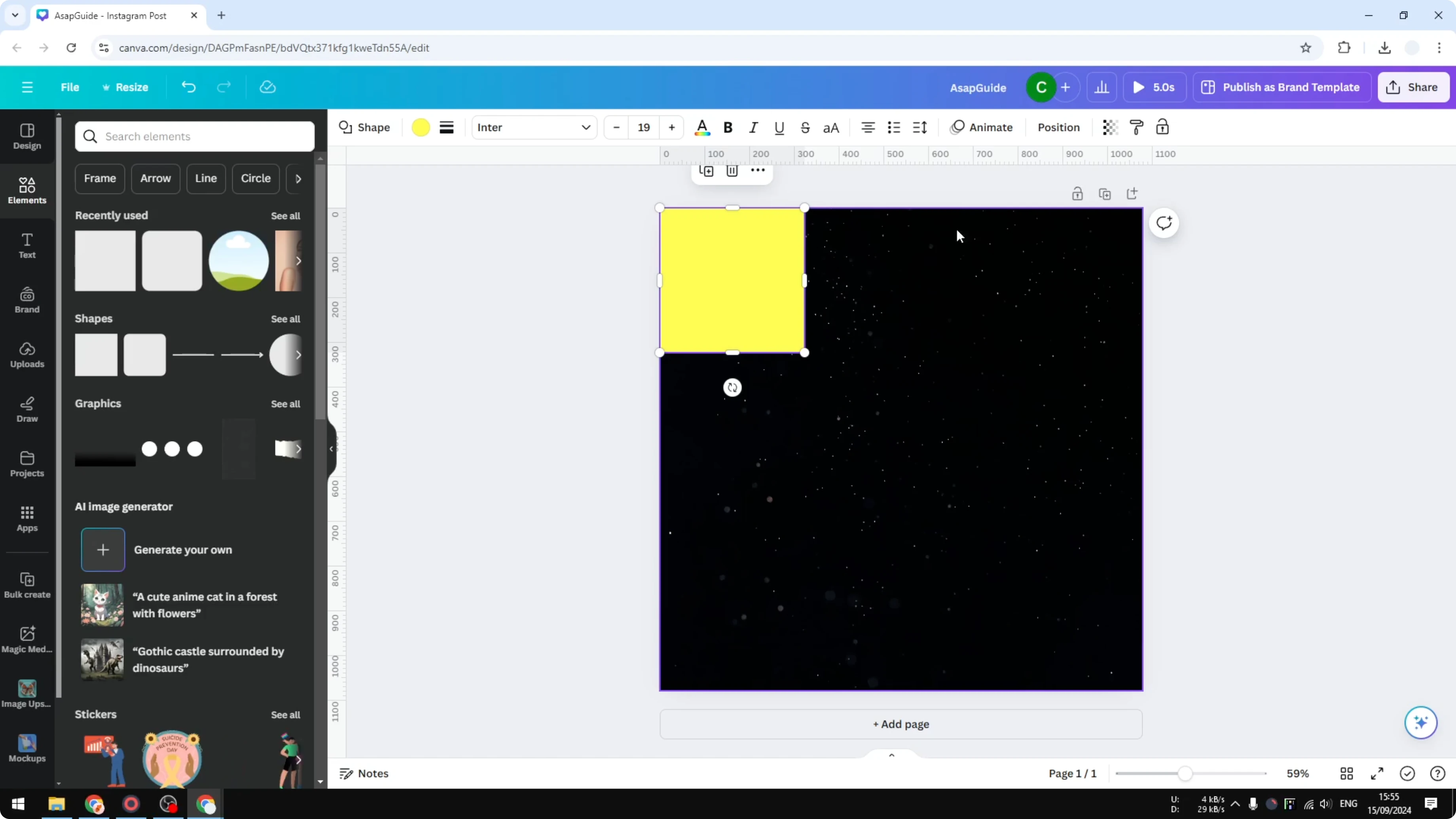 Screenshot from How To Show Rulers In Canva at 58s