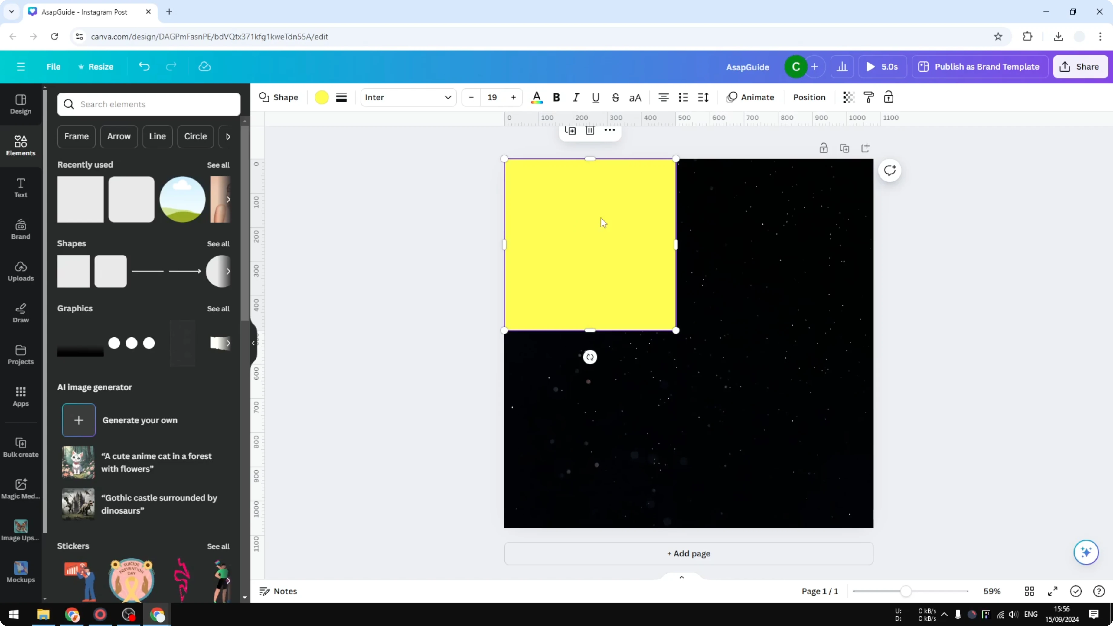 Screenshot from How To Show Rulers In Canva at 81s