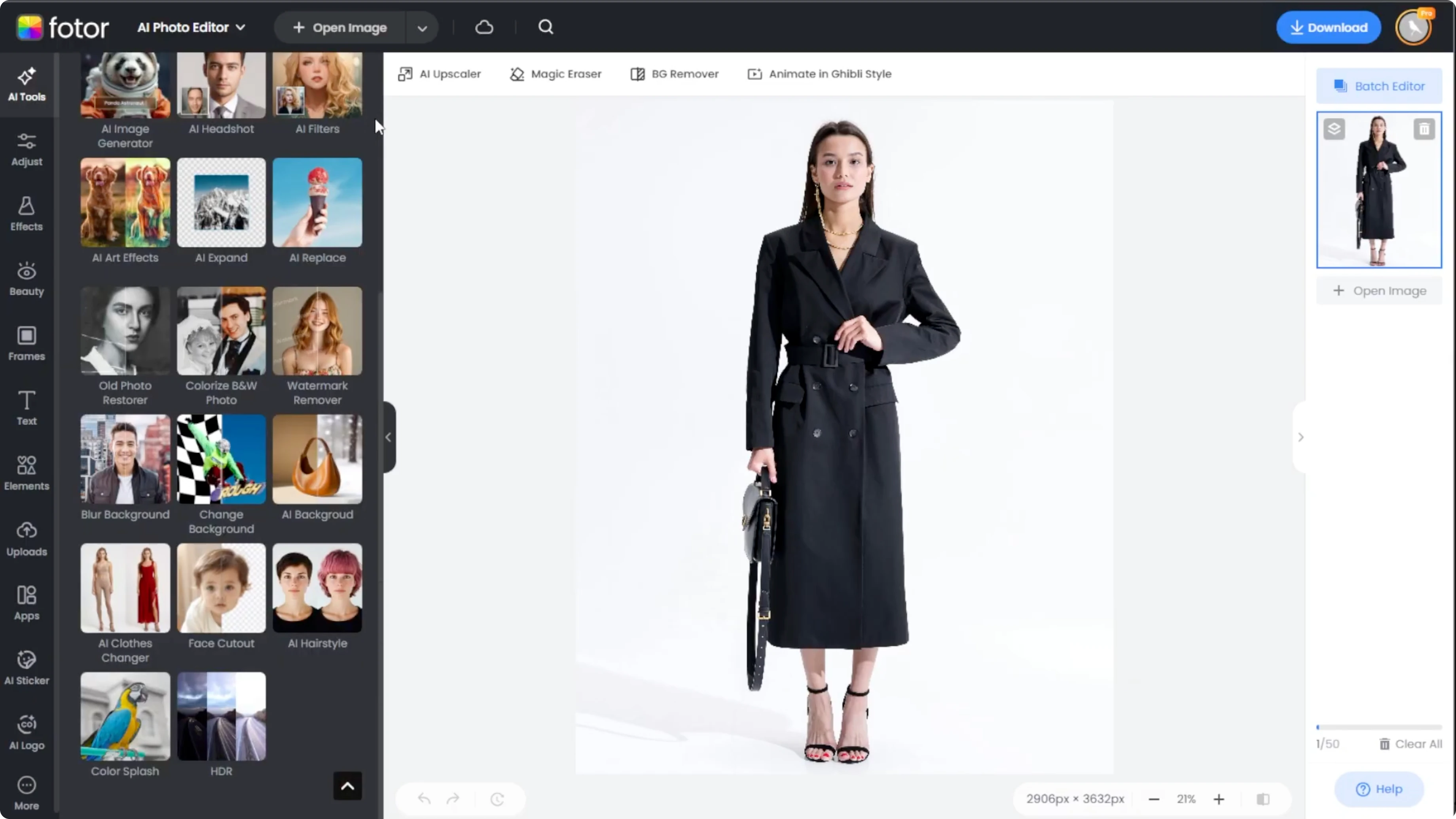 Screenshot from How to Visualize Different Outfits and Fashion Styles with AI? at 32s