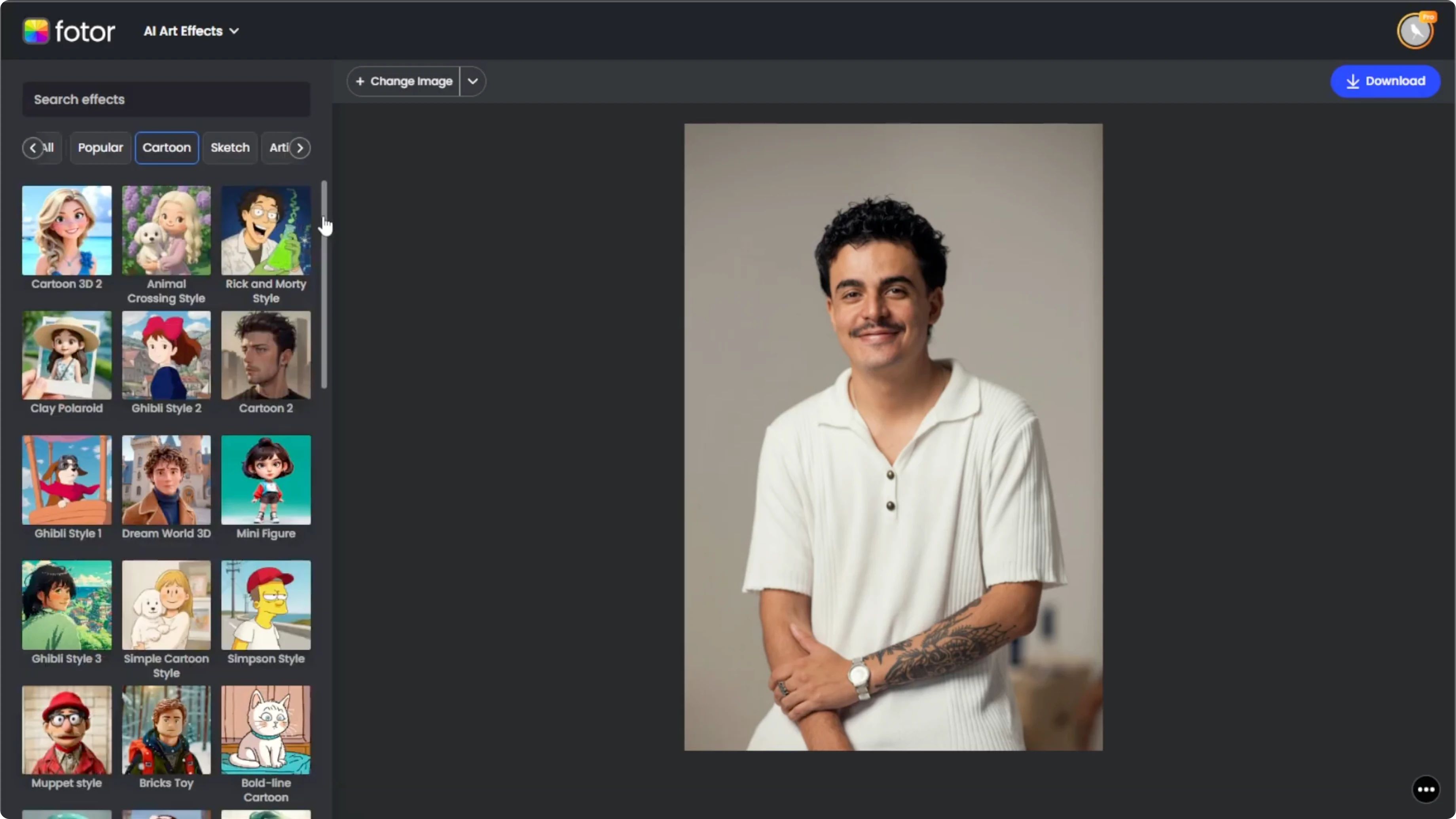 Screenshot from How to Recreate Yourself as a South Park Character with AI? at 60s