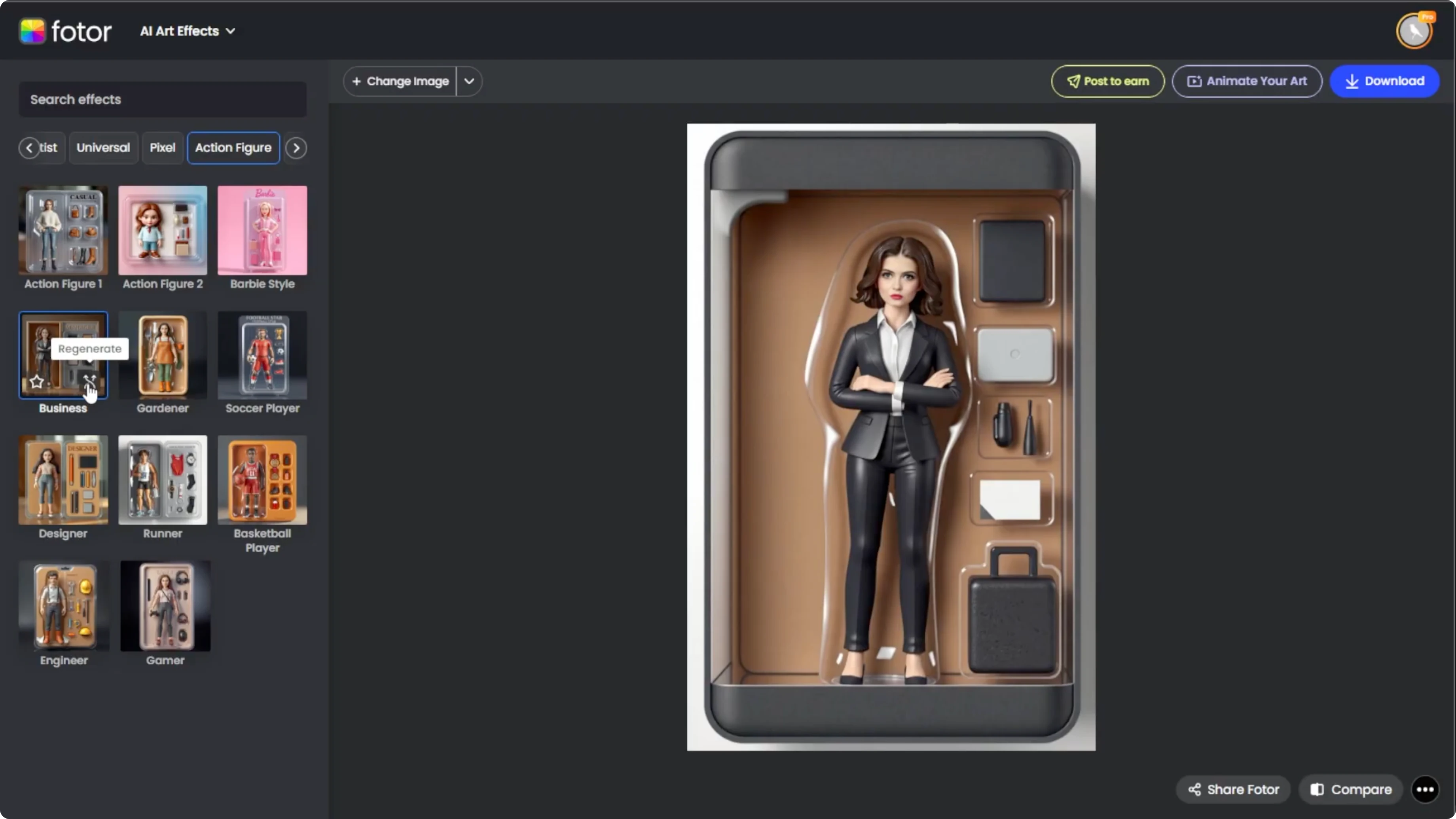 Screenshot from How to Transform Your Photos into a Collectible Action Figure with AI? at 111s