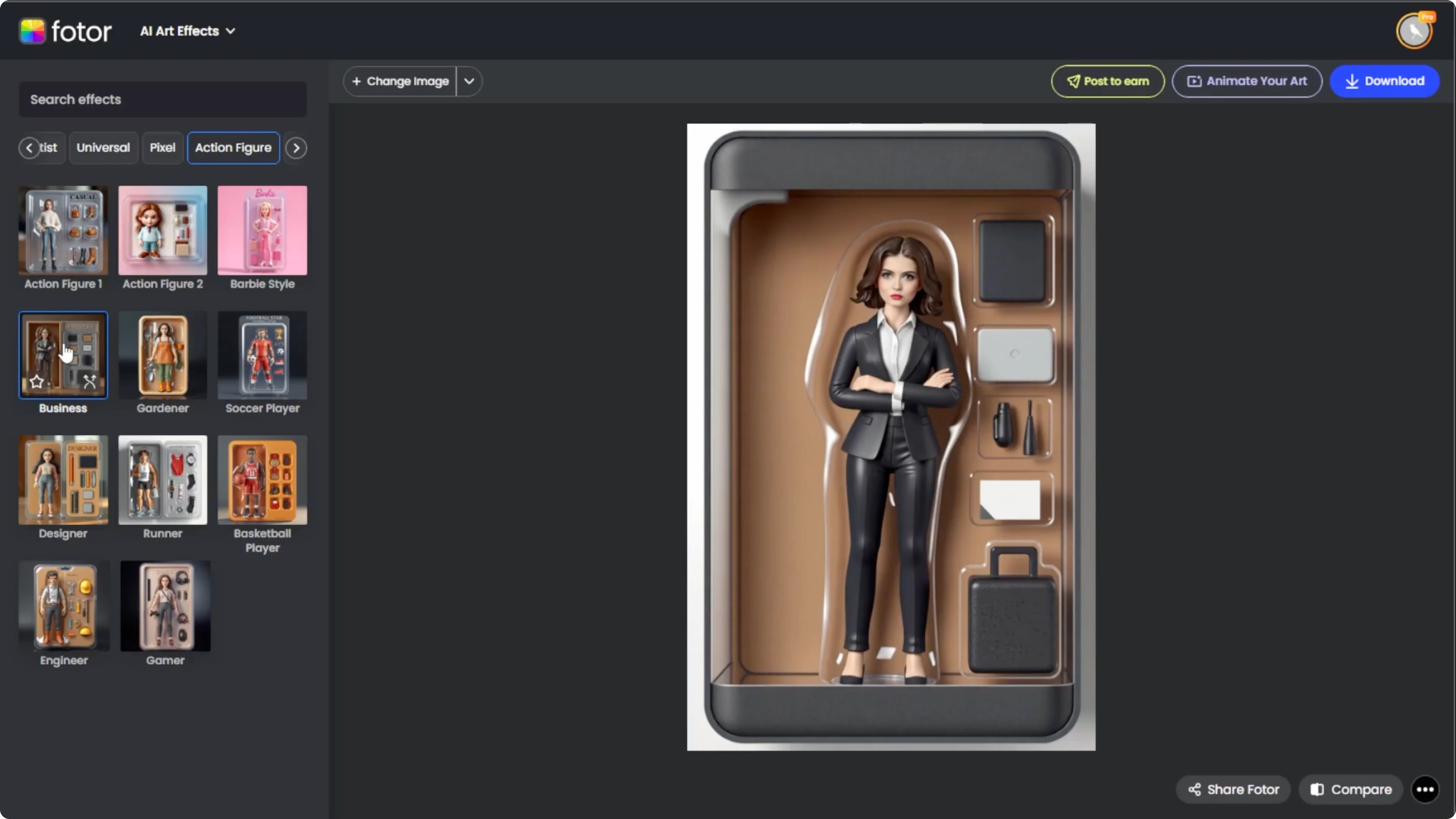 Screenshot from How to Transform Your Photos into a Collectible Action Figure with AI? at 95s