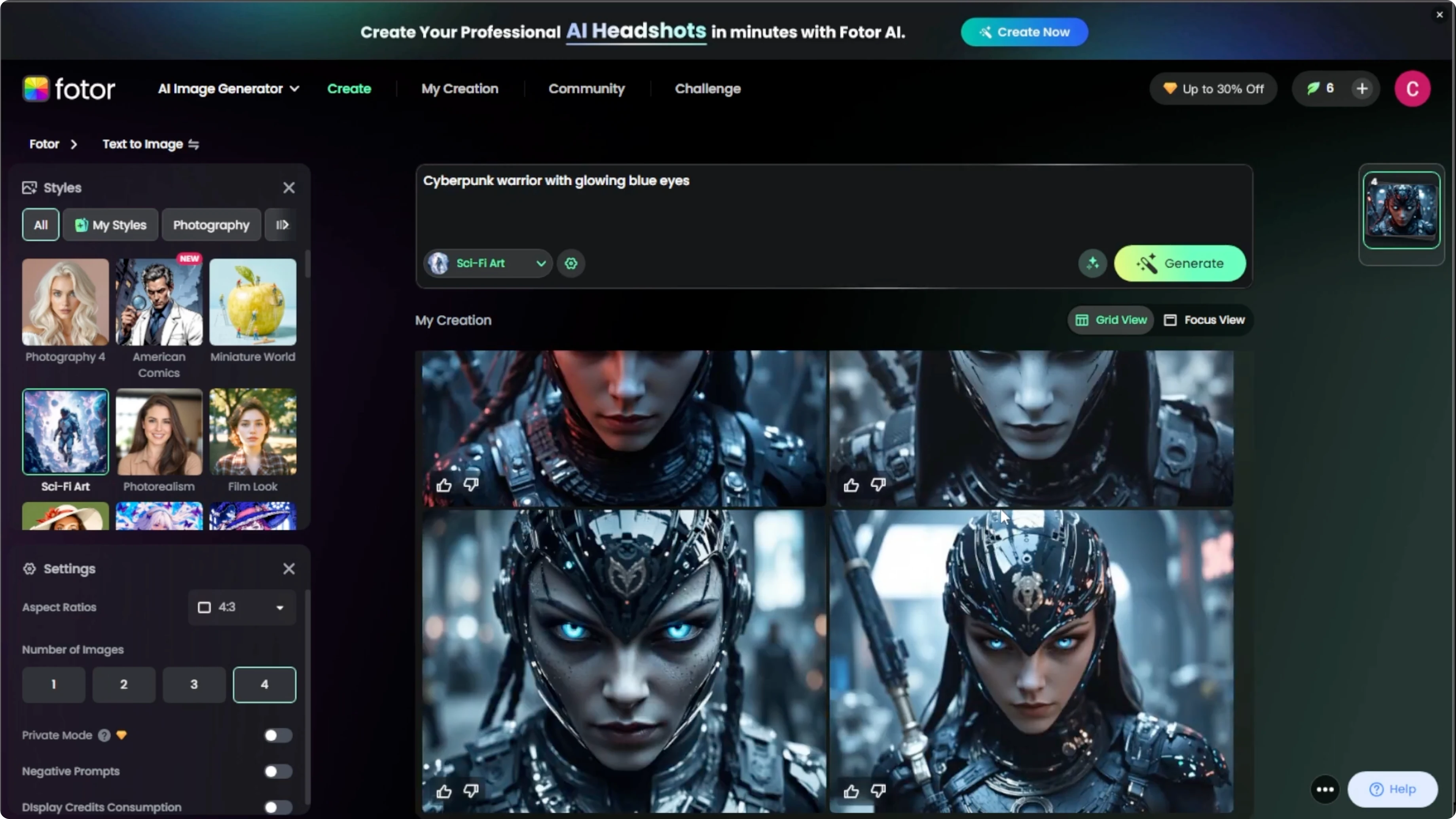 Screenshot from How to Visualize Yourself as a Fantasy or Sci-Fi Character with AI? at 101s