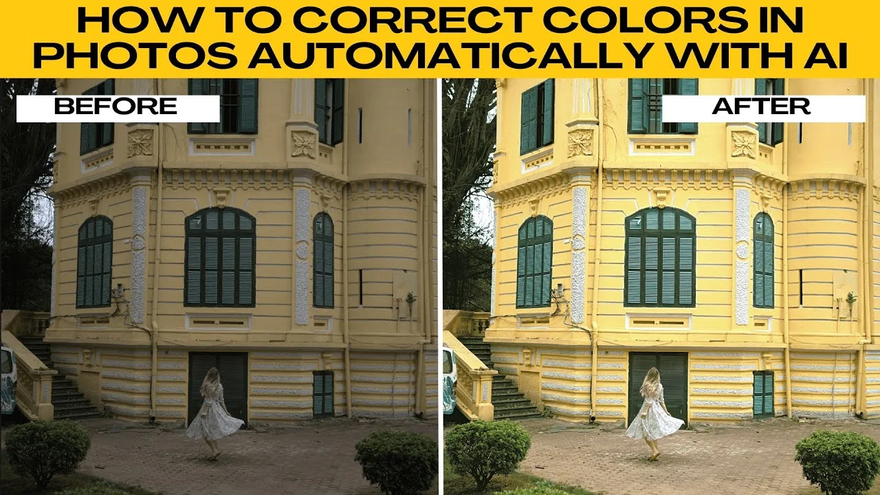 How to Automatically Correct and Enhance Photo Colors with AI?