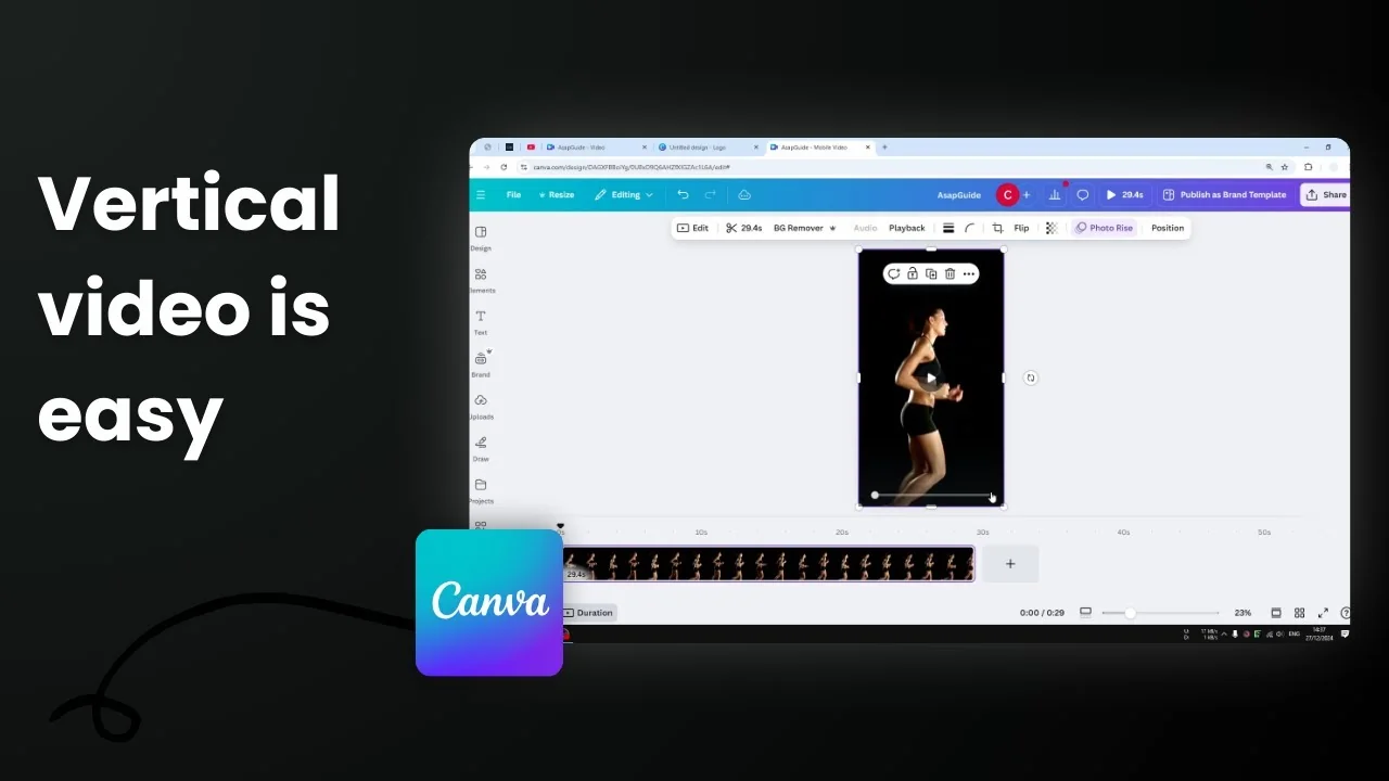 How to Create 9:16 Vertical Video in Canva