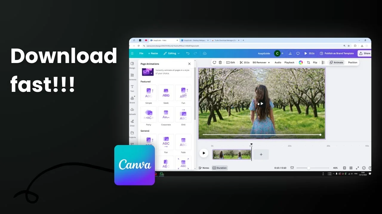 How to Download Canva Video Faster