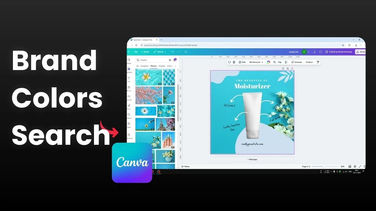 How to Find Photos in Canva with Your Exact Brand Colors