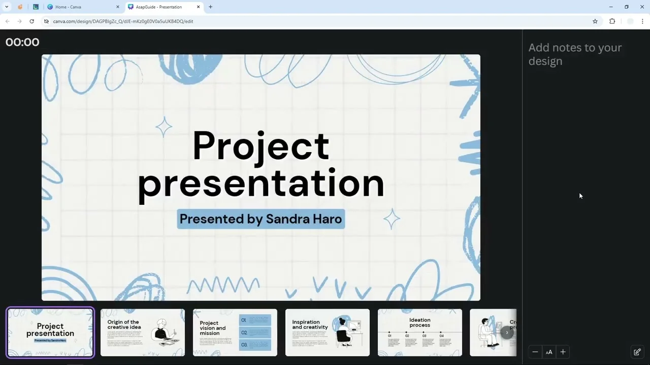 How to Record on Canva Presentation