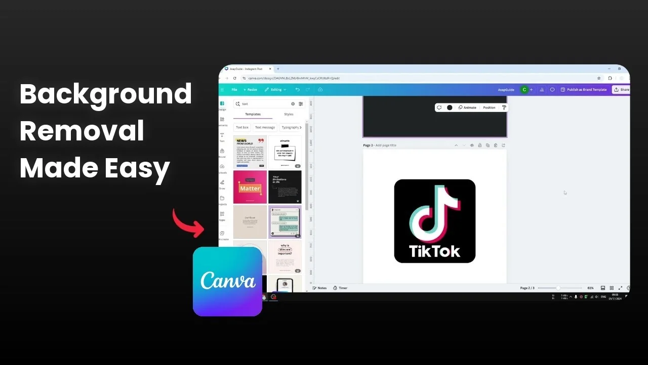 How to Remove Background from Logo in Canva